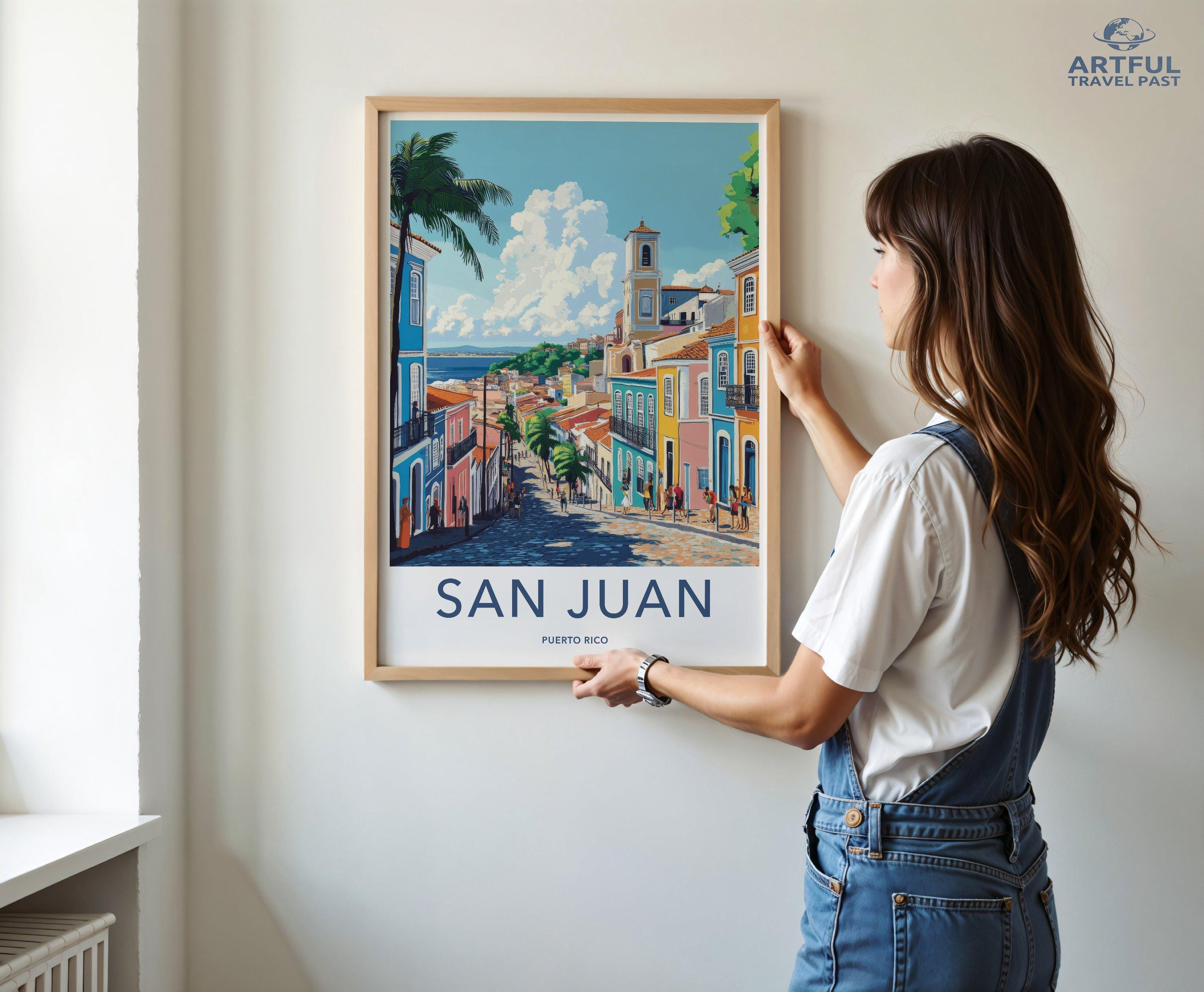 San Juan Poster - Puerto Rico Wall Art