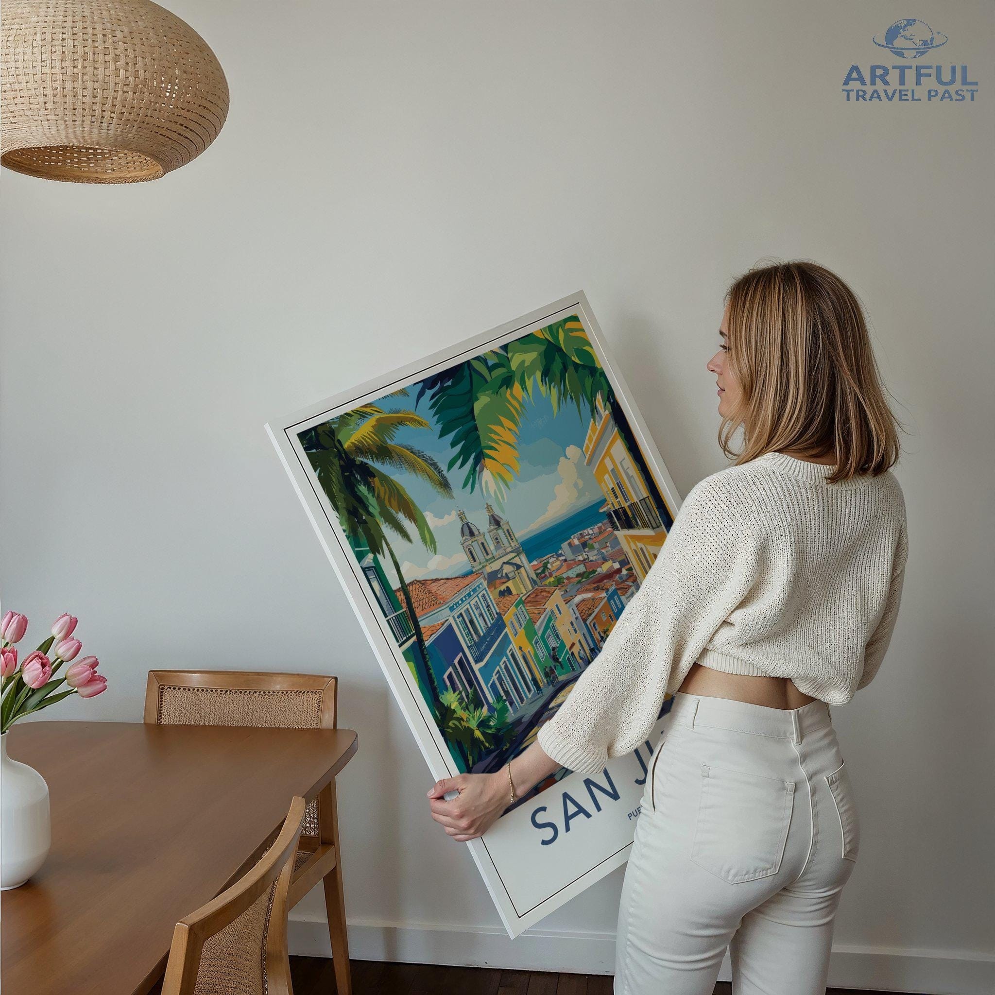 San Juan Poster - Puerto Rico Wall Art