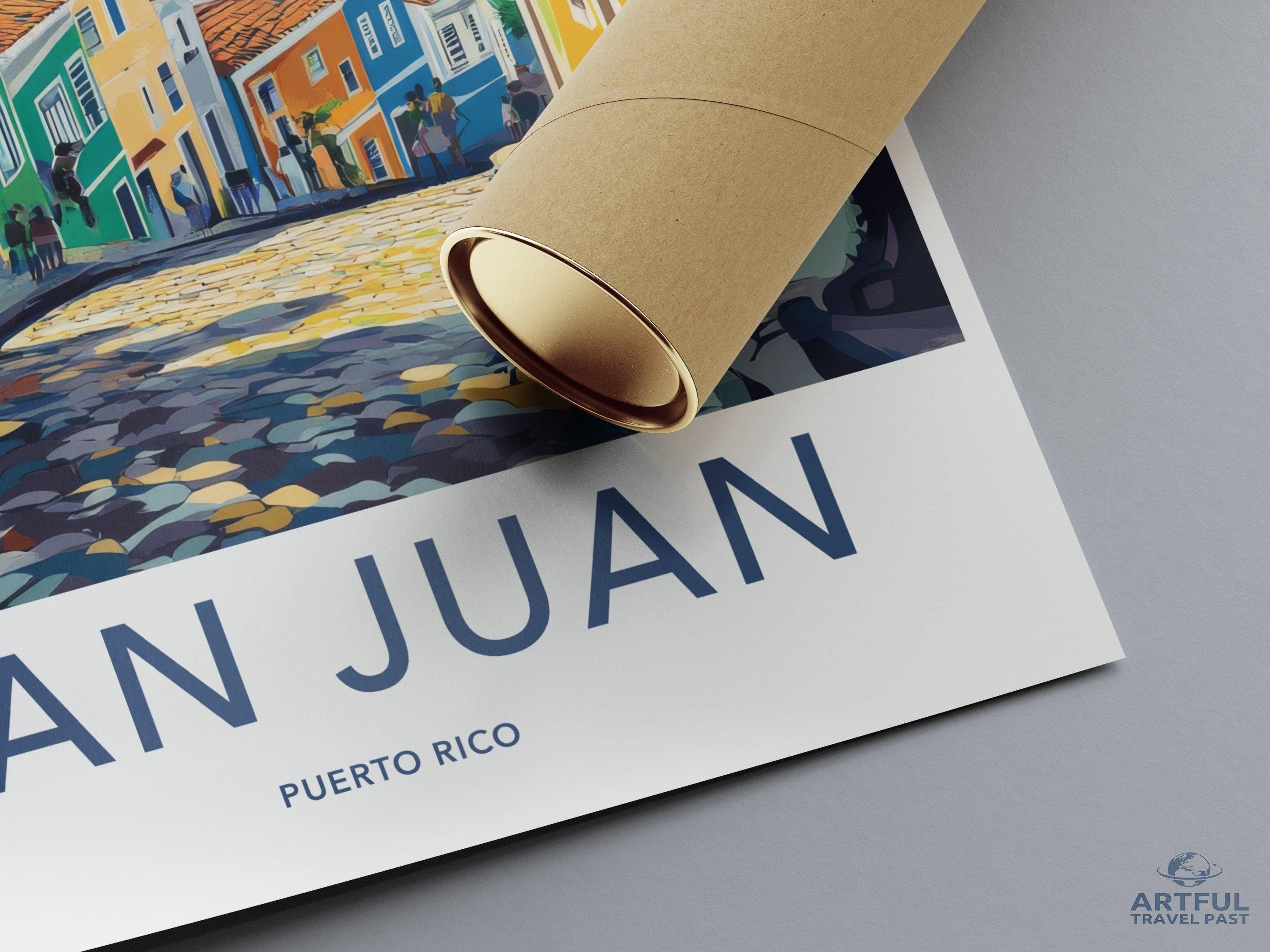 San Juan Poster - Puerto Rico Wall Art