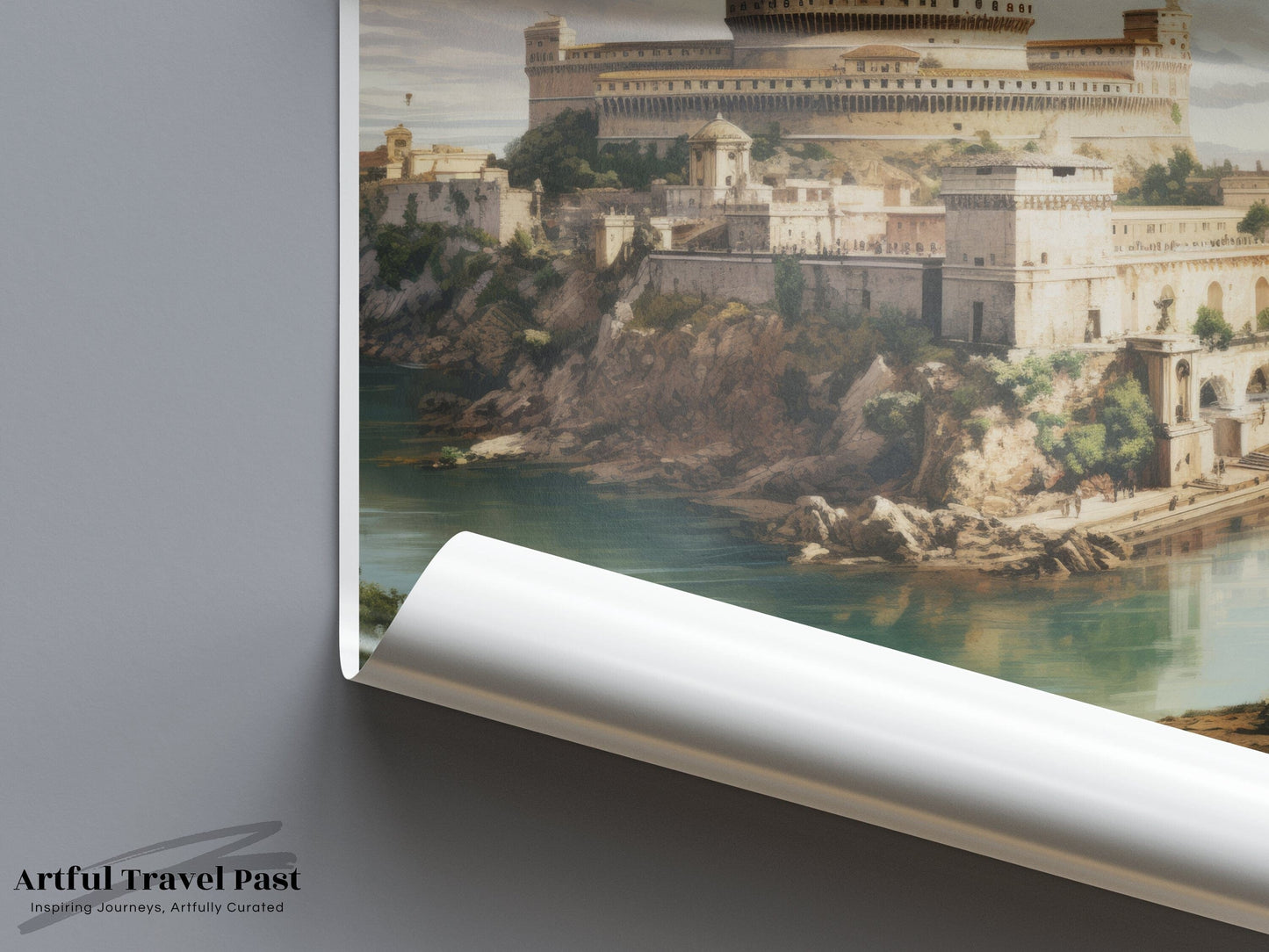 Sant’Angelo Poster | Italy Wall Art | Europe Decor