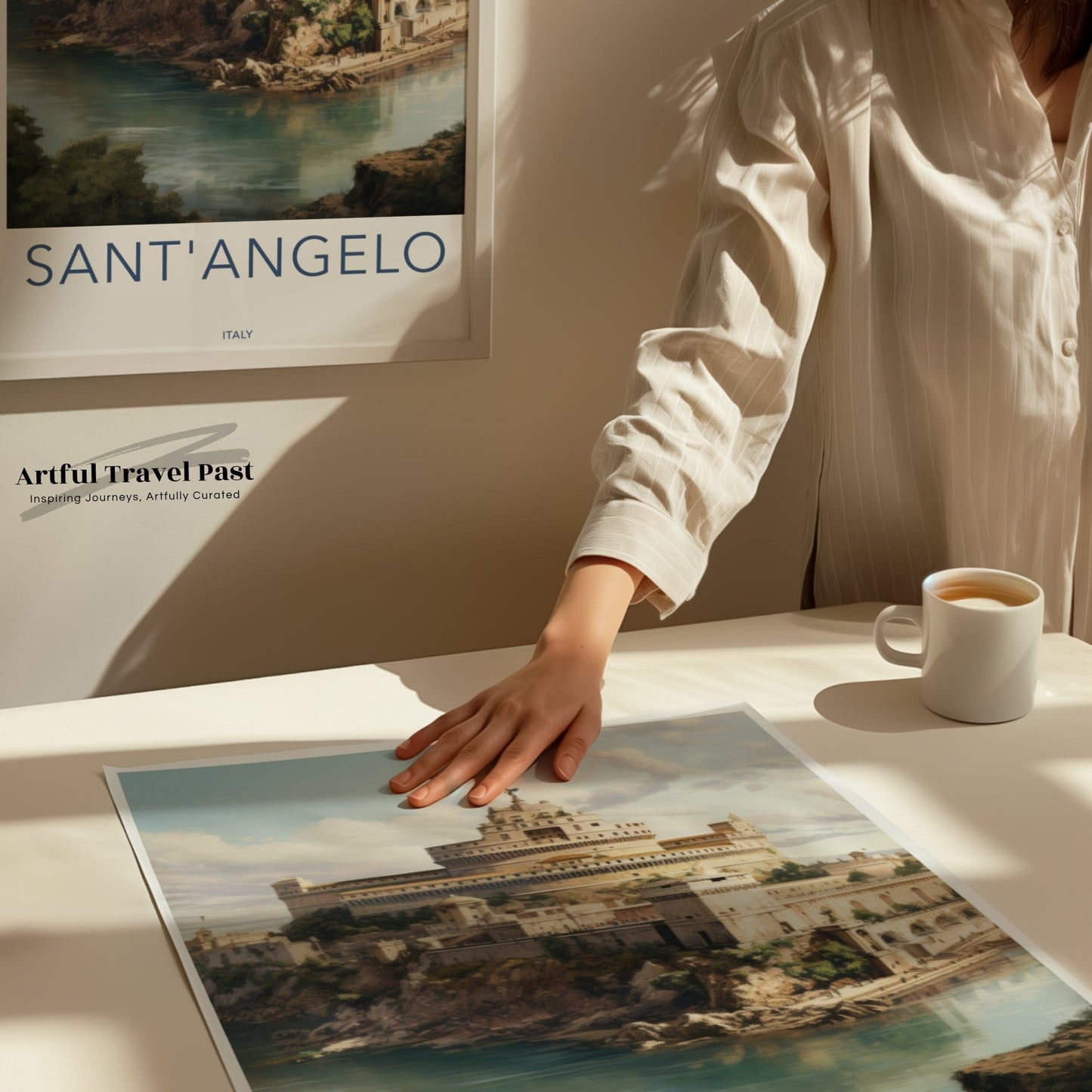 Sant’Angelo Poster | Italy Wall Art | Europe Decor