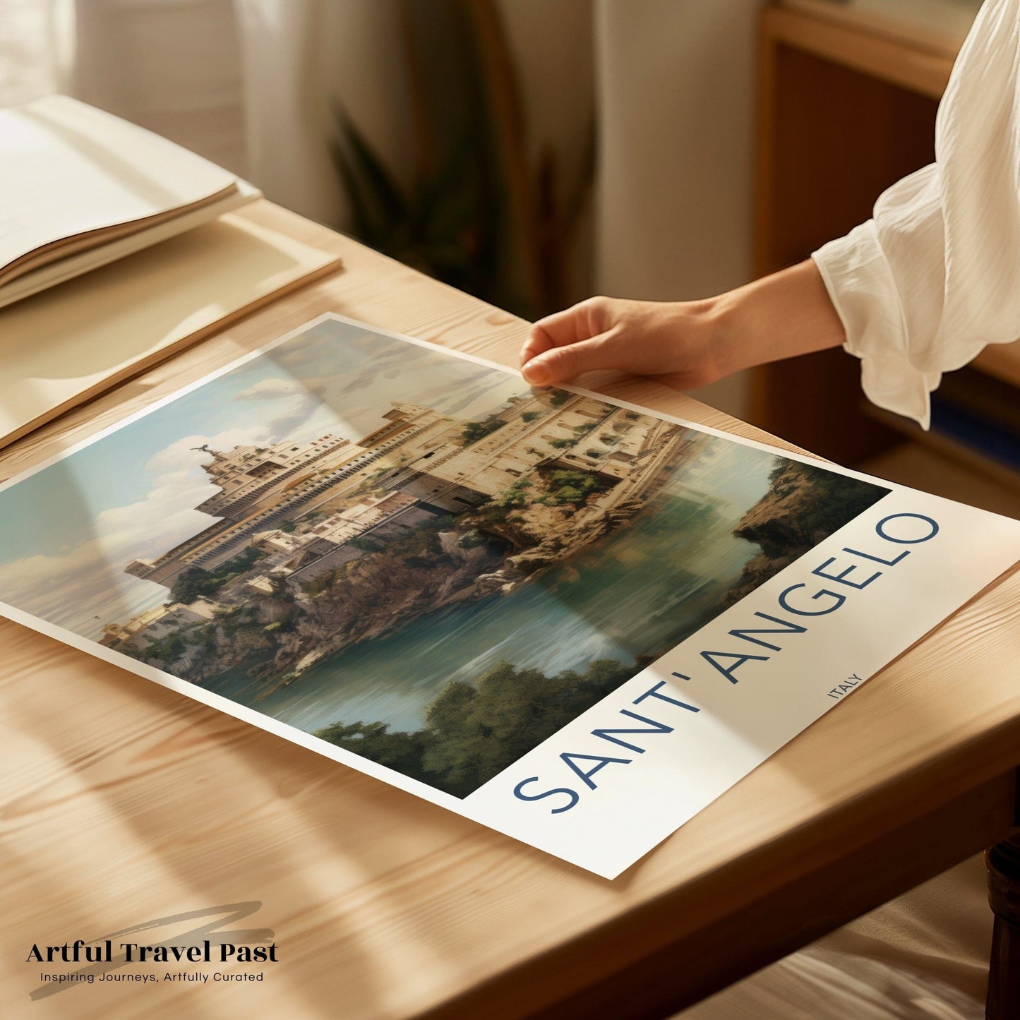 Sant’Angelo Poster | Italy Wall Art | Europe Decor