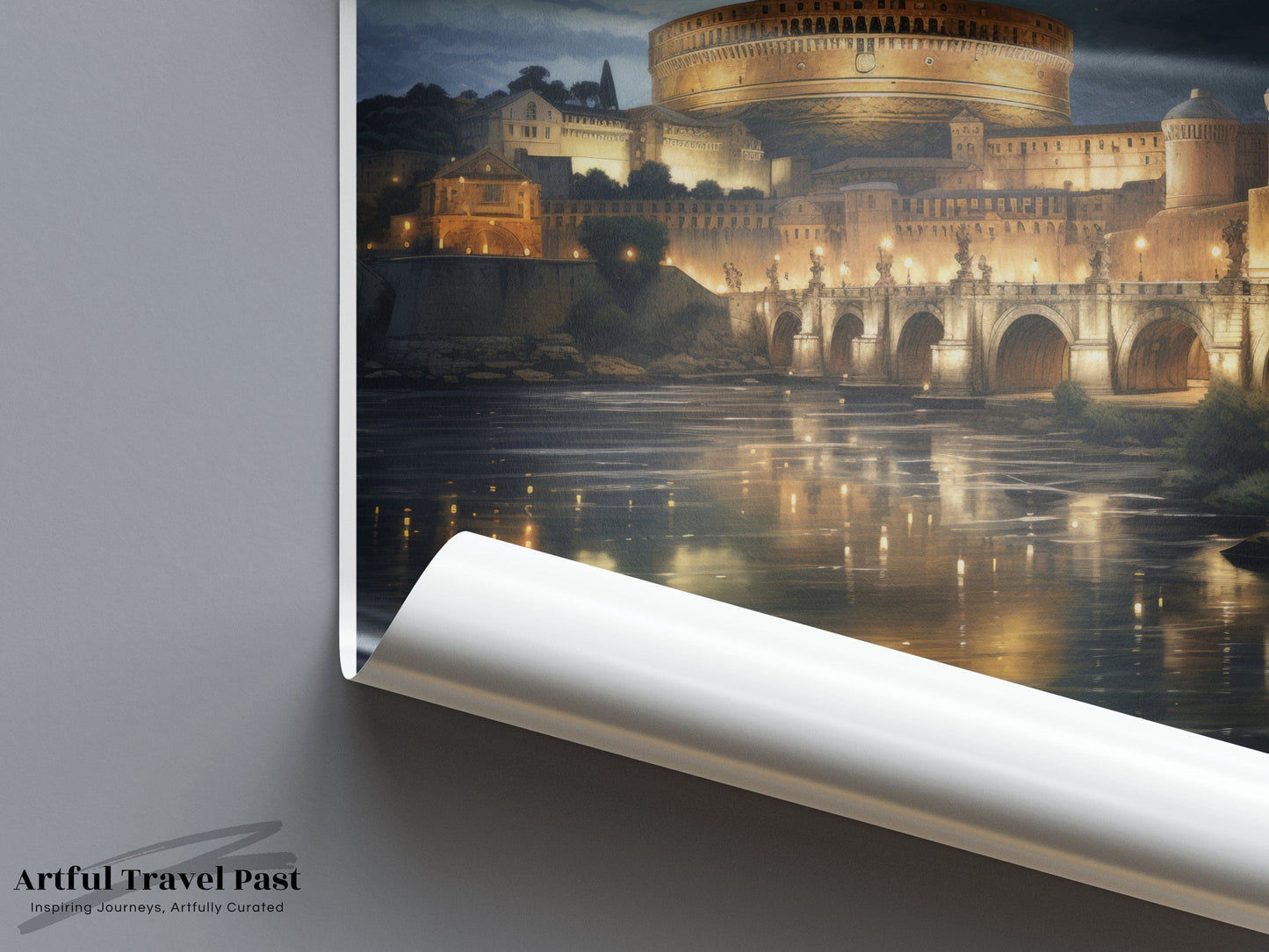 Sant’Angelo Poster | Italy Wall Art | Europe Decor