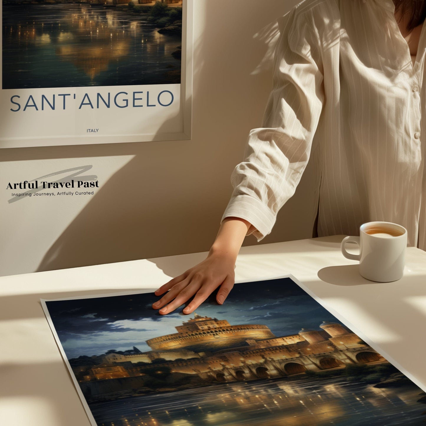 Sant’Angelo Poster | Italy Wall Art | Europe Decor