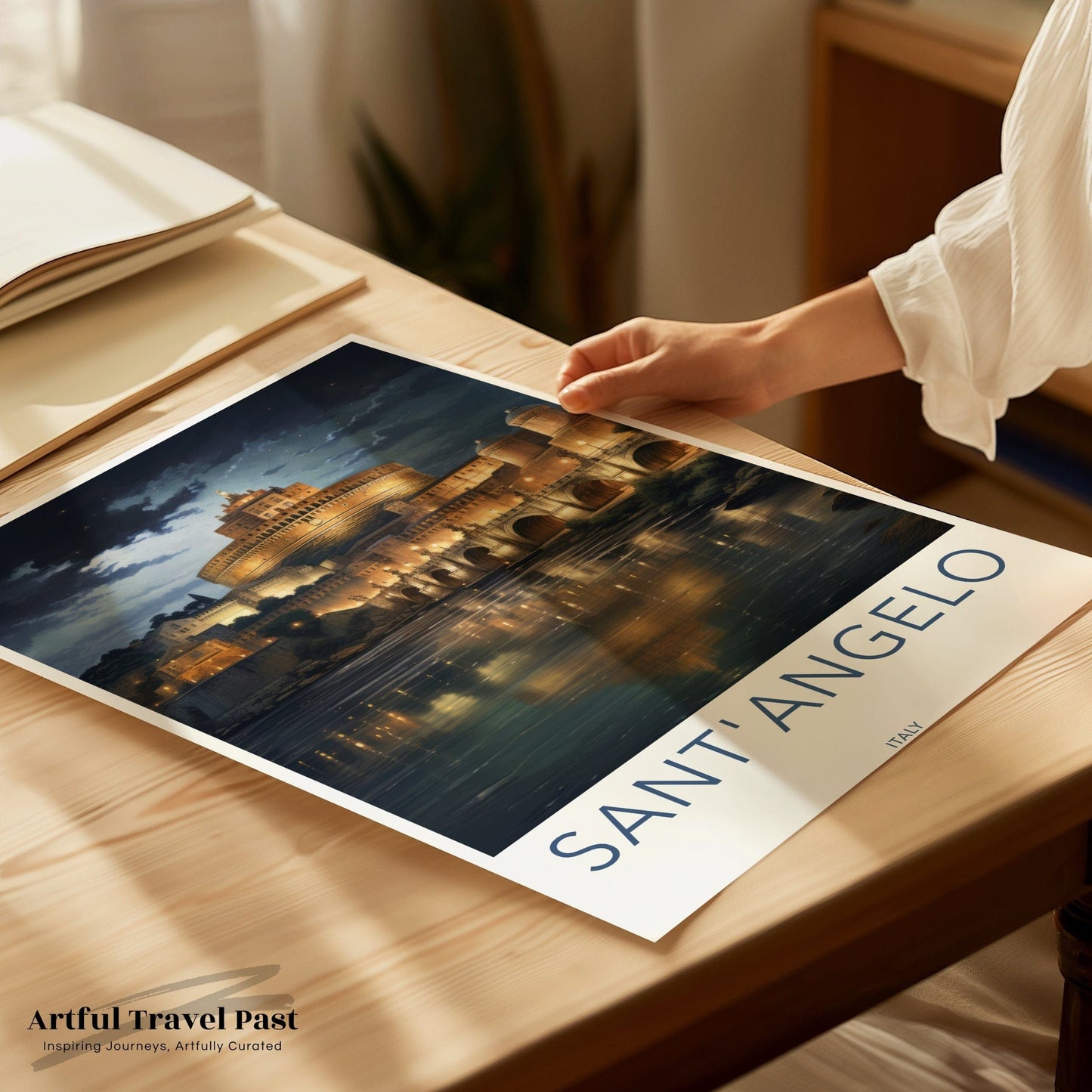 Sant’Angelo Poster | Italy Wall Art | Europe Decor