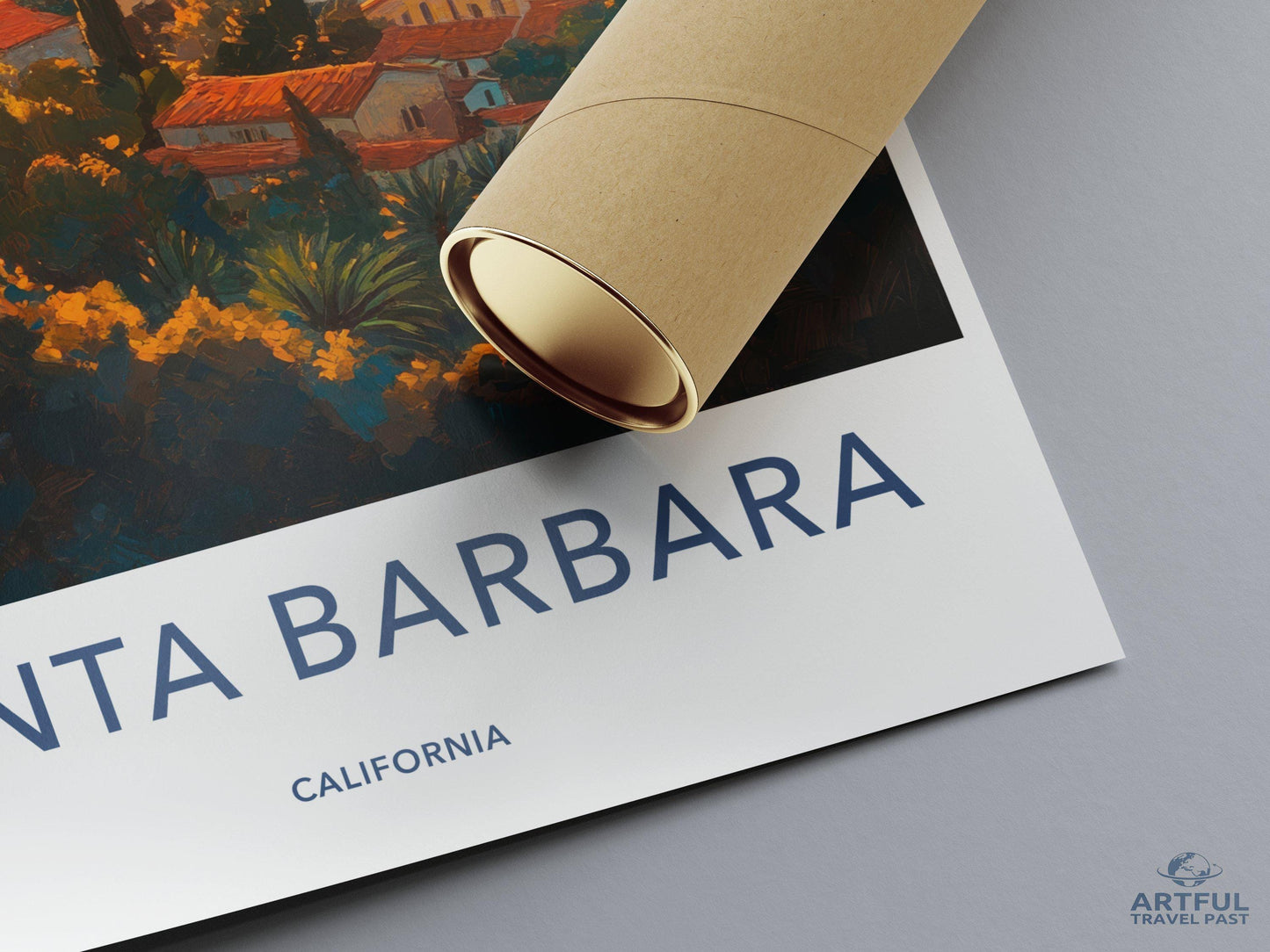 Santa Barbara Poster - California Wall Art