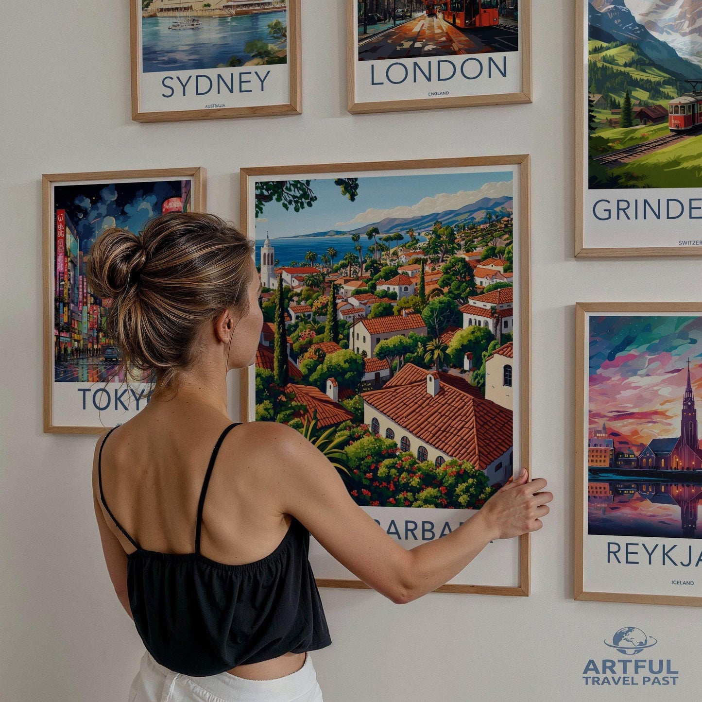Santa Barbara Poster - California Wall Art