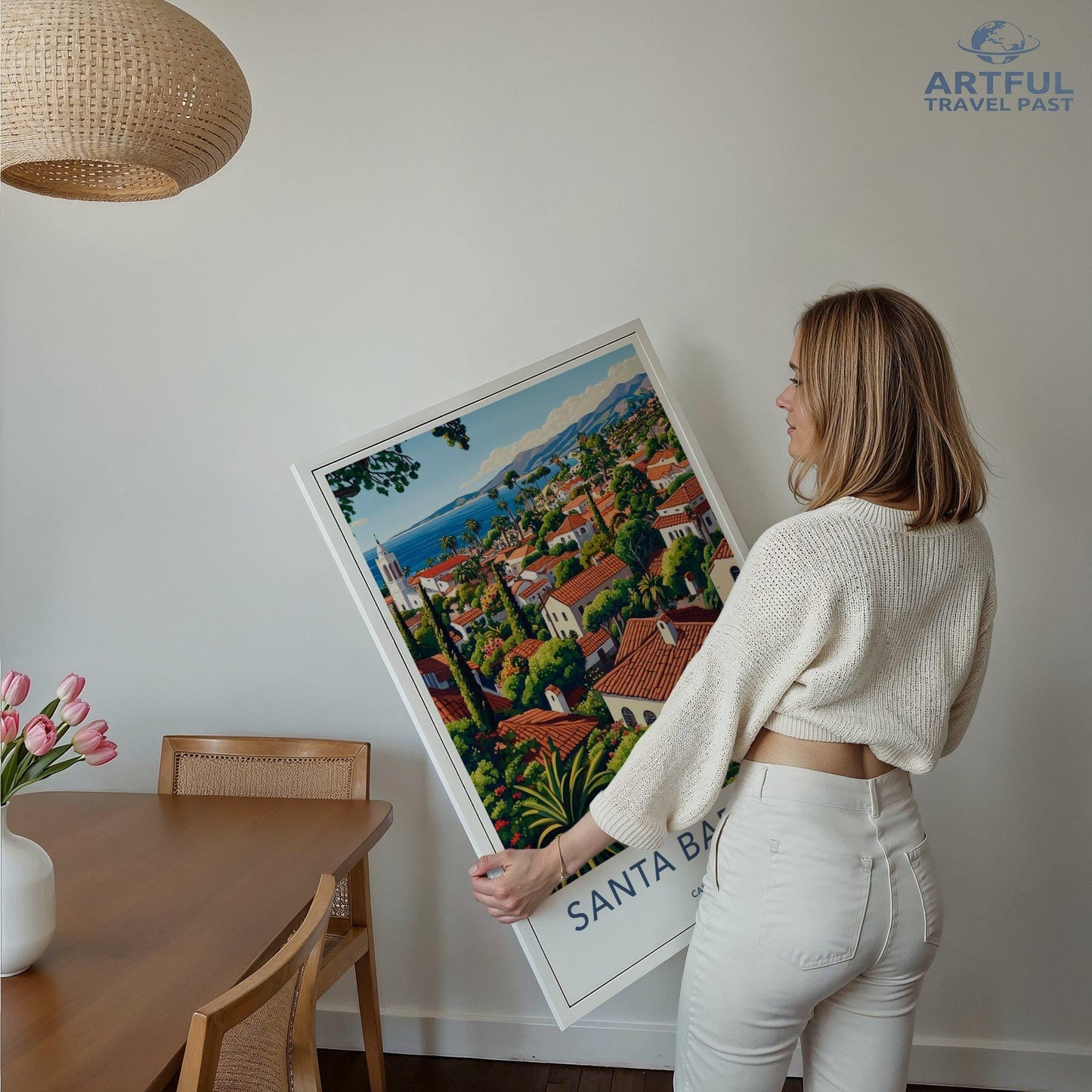 Santa Barbara Poster - California Wall Art