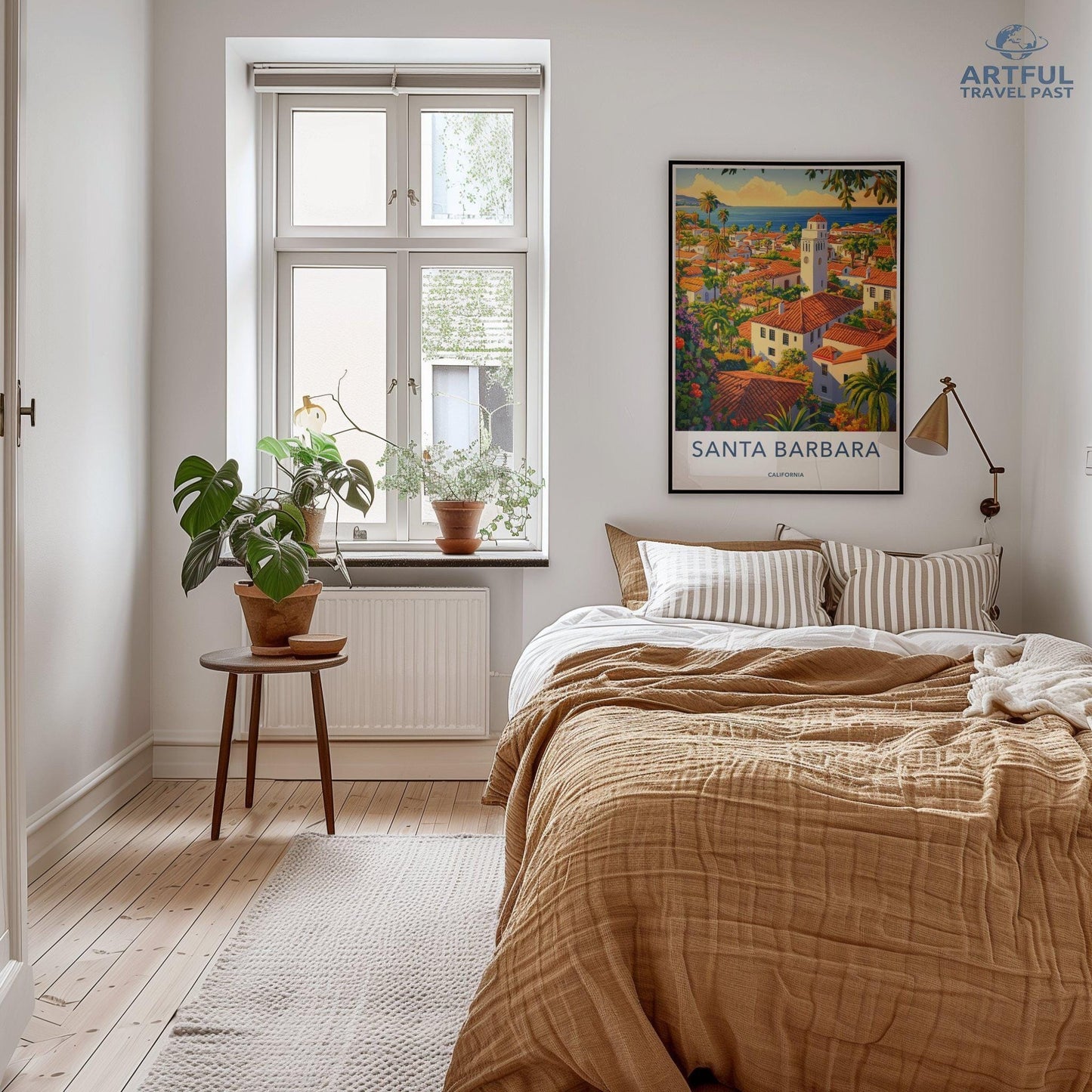 Santa Barbara Poster - California Wall Art