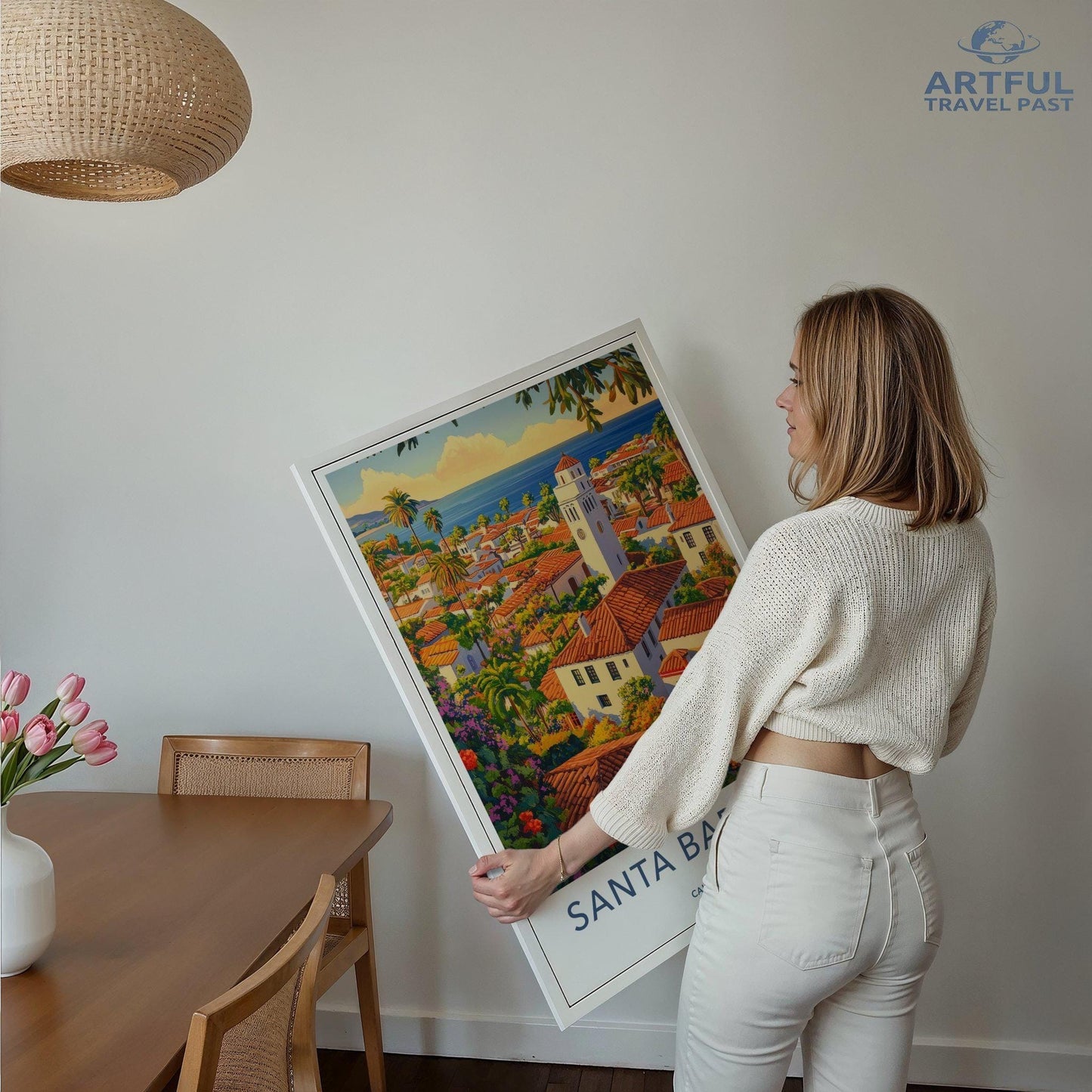 Santa Barbara Poster - California Wall Art