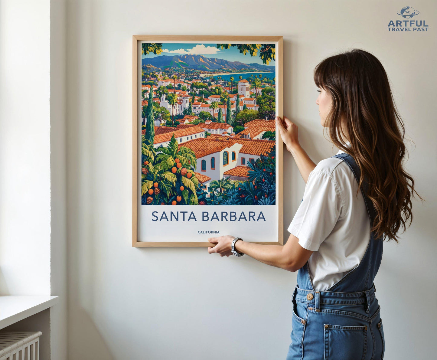 Santa Barbara Poster - California Wall Art