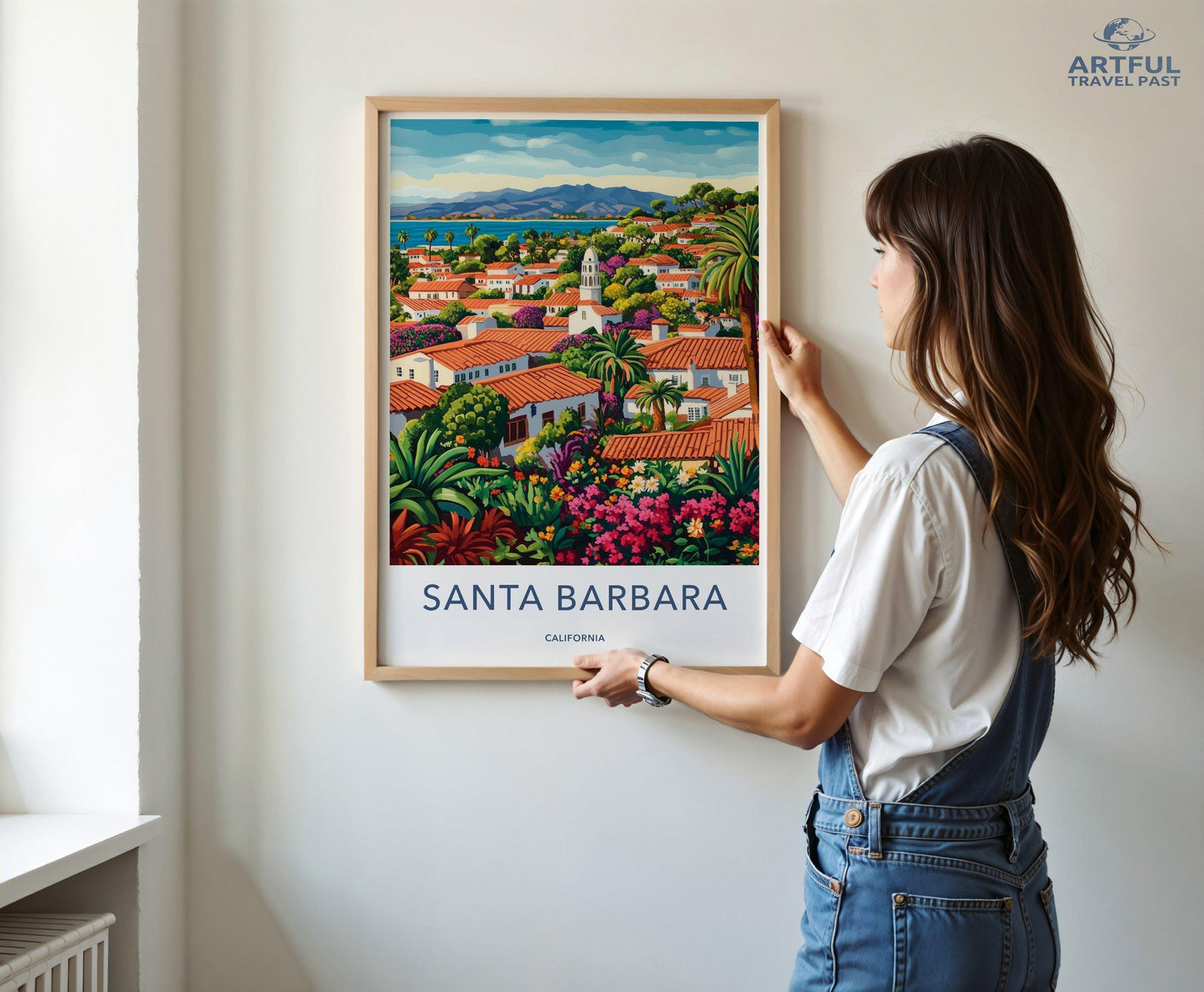 Santa Barbara Poster - California Wall Art