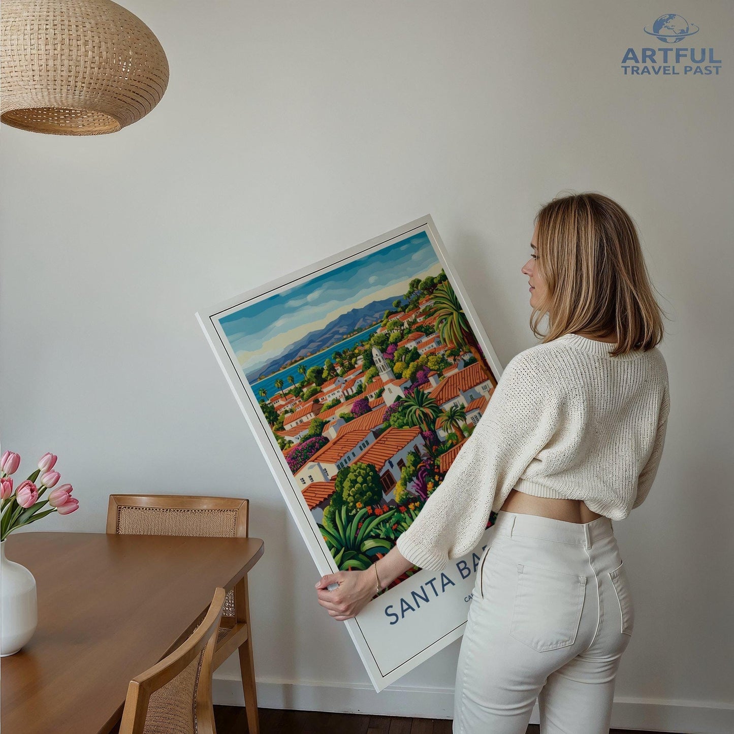 Santa Barbara Poster - California Wall Art