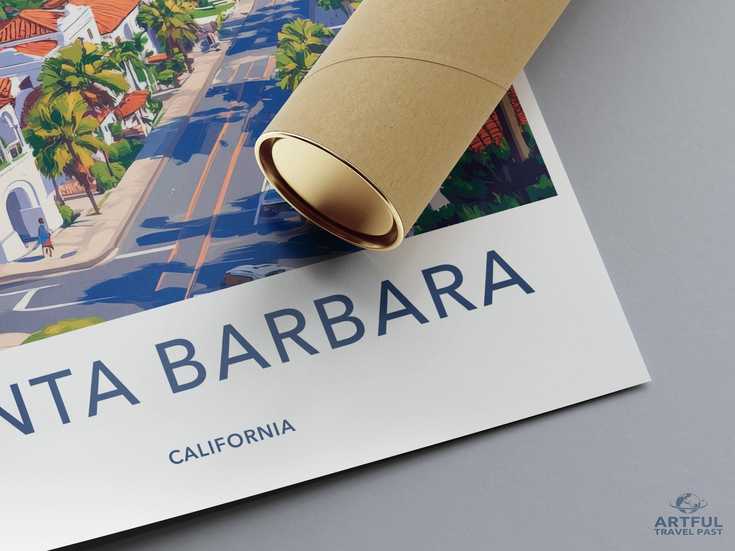 Santa Barbara Poster - California Wall Art
