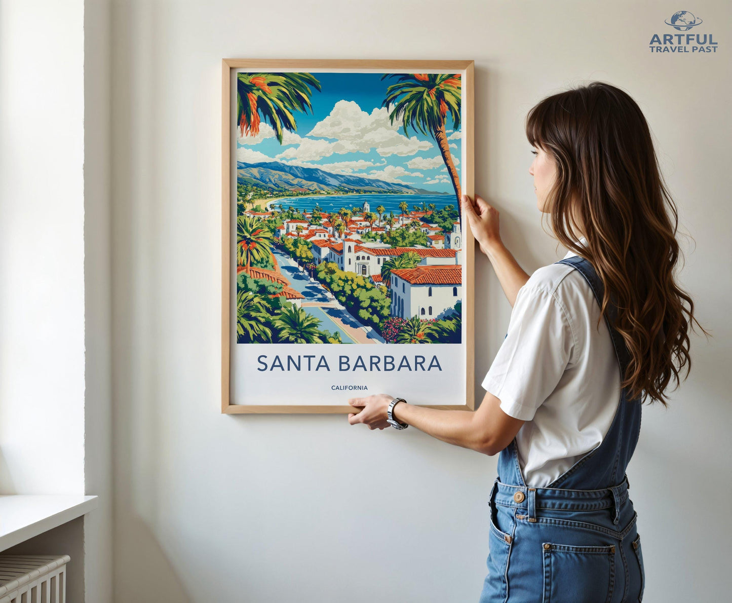 Santa Barbara Poster - California Wall Art