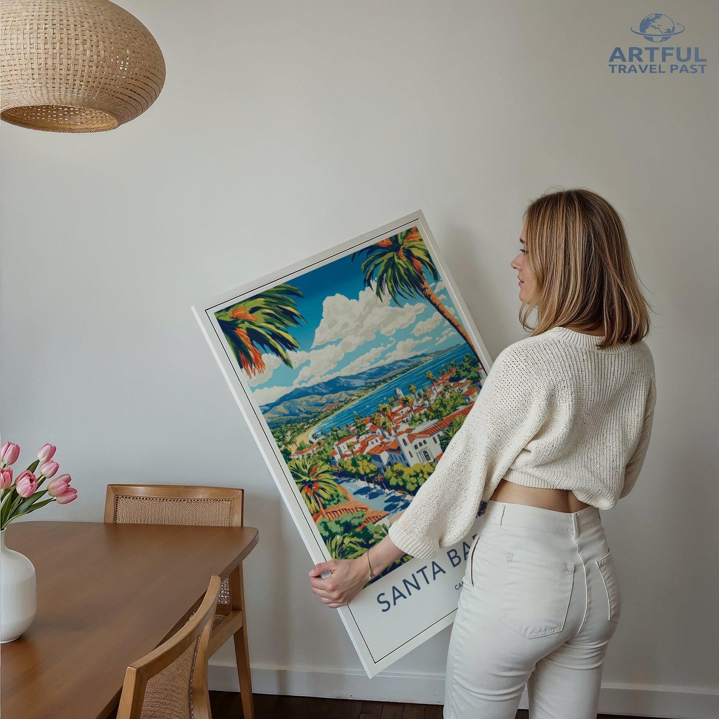 Santa Barbara Poster - California Wall Art