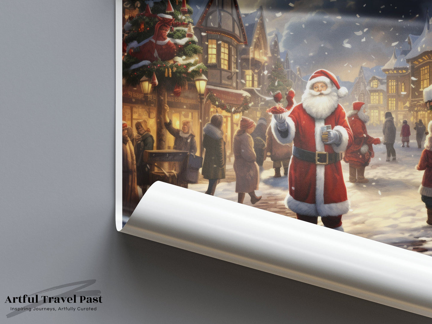 Santa Claus Poster - Indiana Wall Art