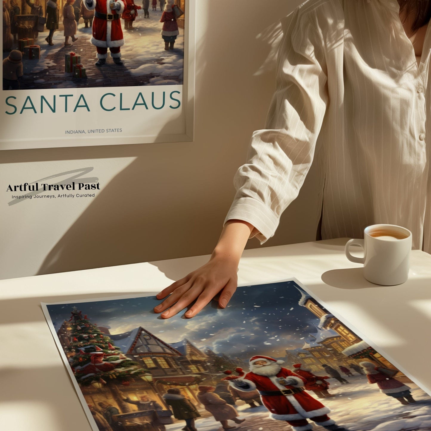 Santa Claus Poster - Indiana Wall Art