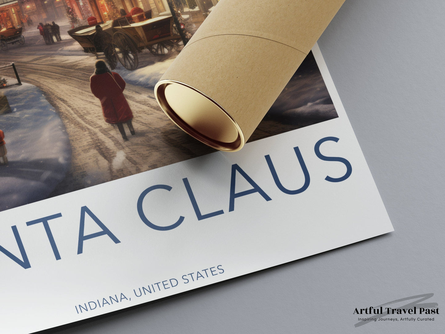 Santa Claus Poster - Indiana Wall Art