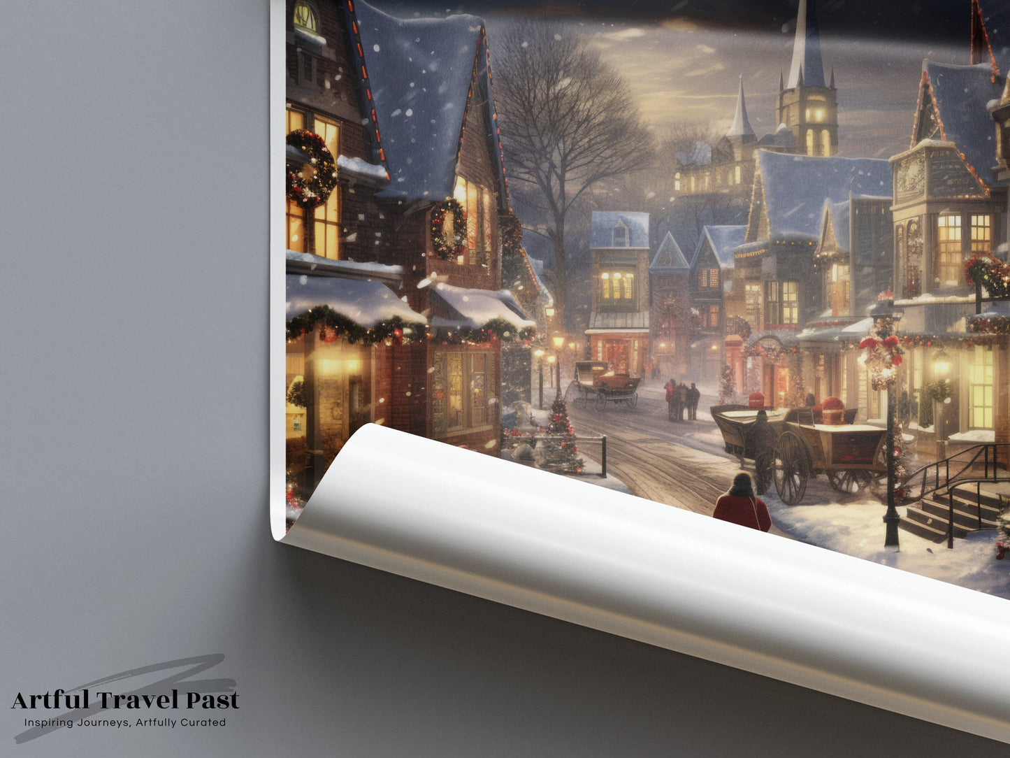 Santa Claus Poster - Indiana Wall Art