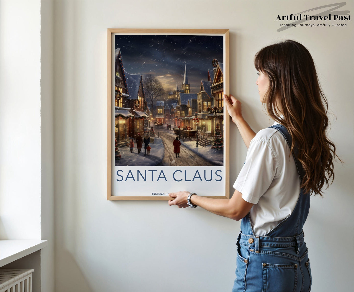 Santa Claus Poster - Indiana Wall Art