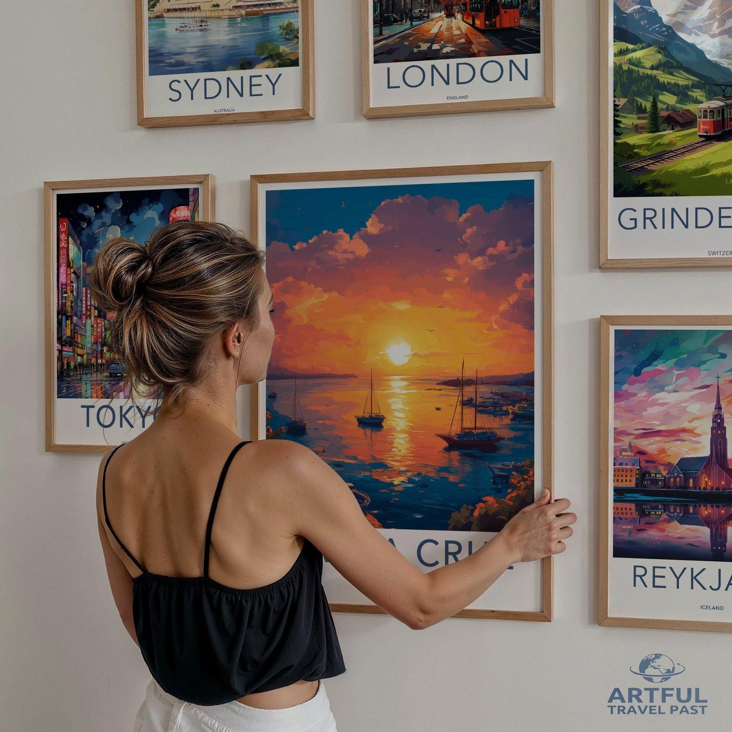 Santa Cruz Poster - Ecuador Wall Art