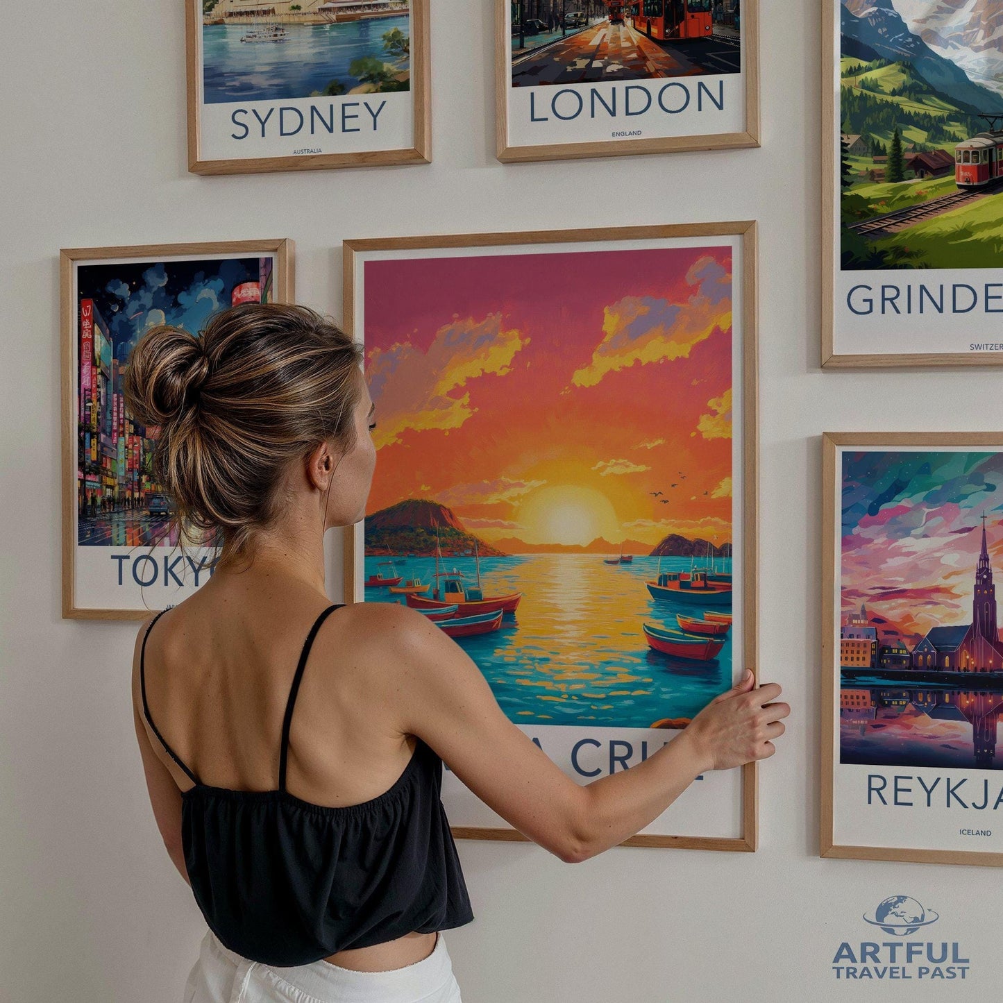 Santa Cruz Poster - Ecuador Wall Art
