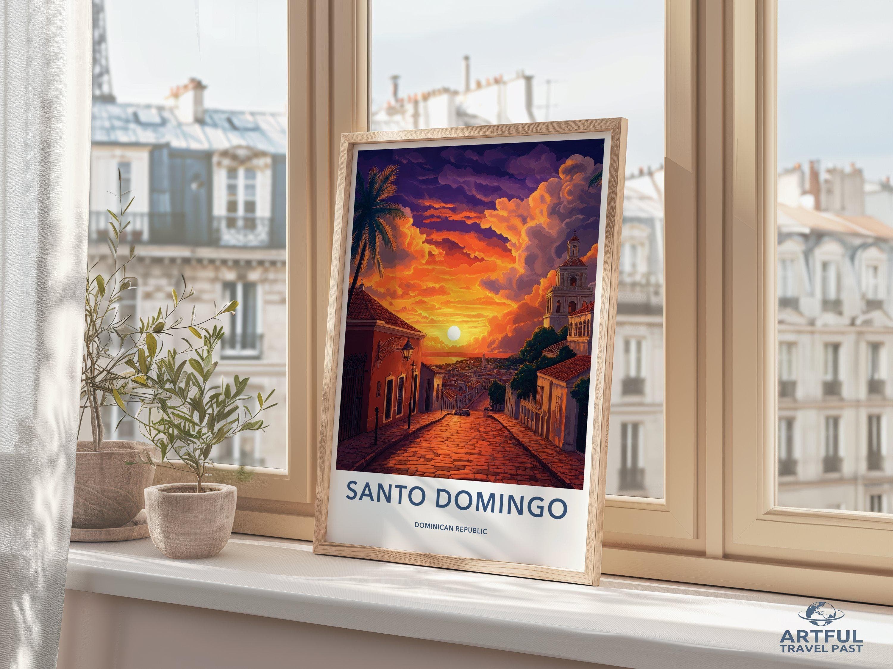 Santo Domingo Poster - Dominica Wall Art