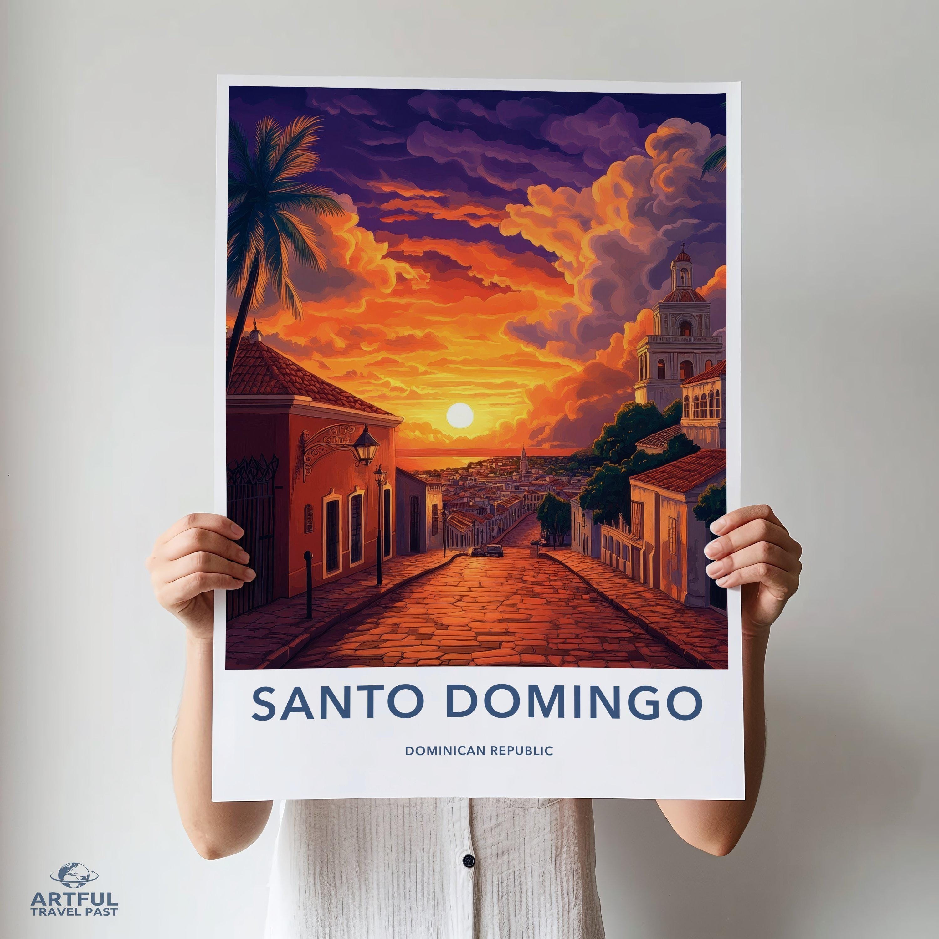 Santo Domingo Poster - Dominica Wall Art