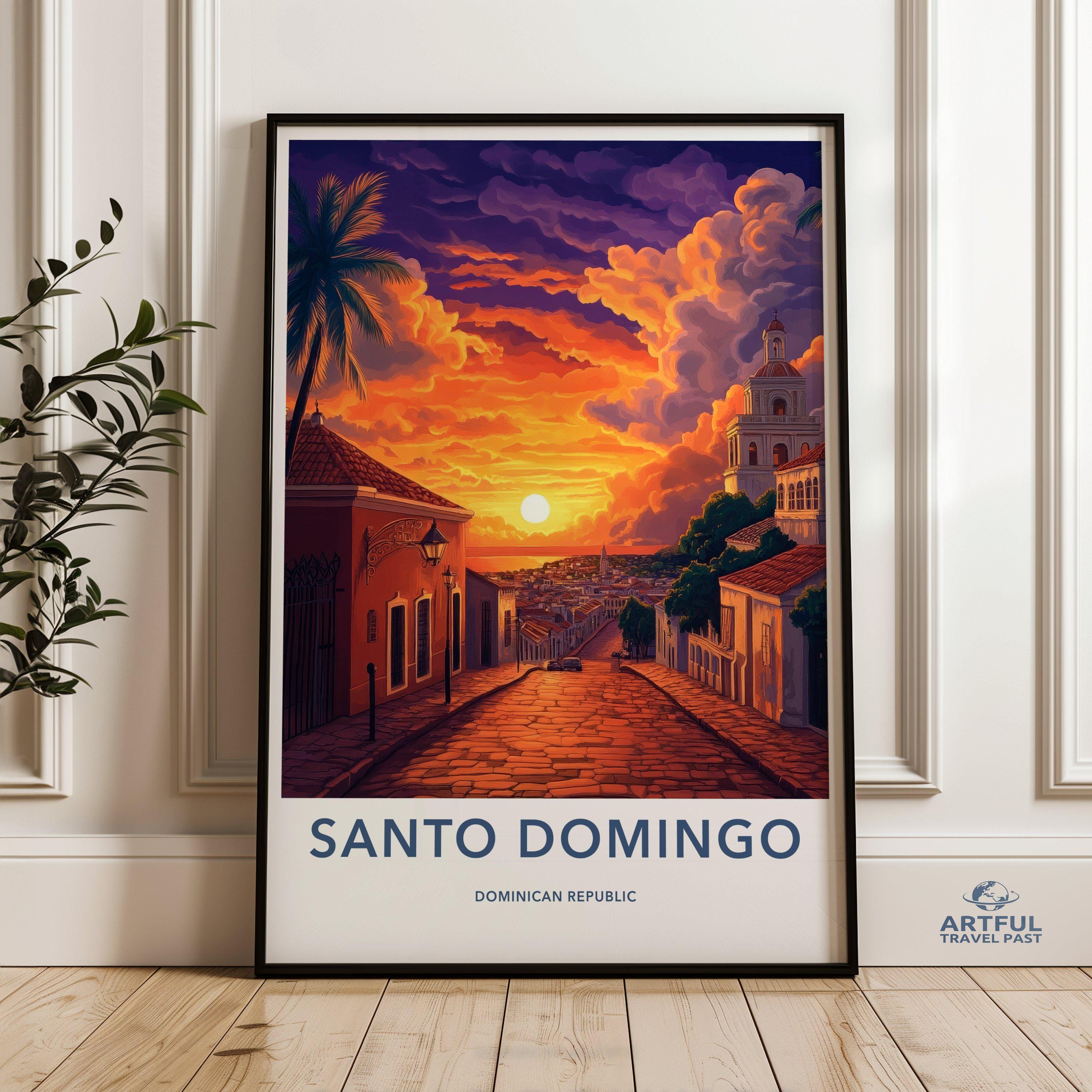 Santo Domingo Poster - Dominica Wall Art