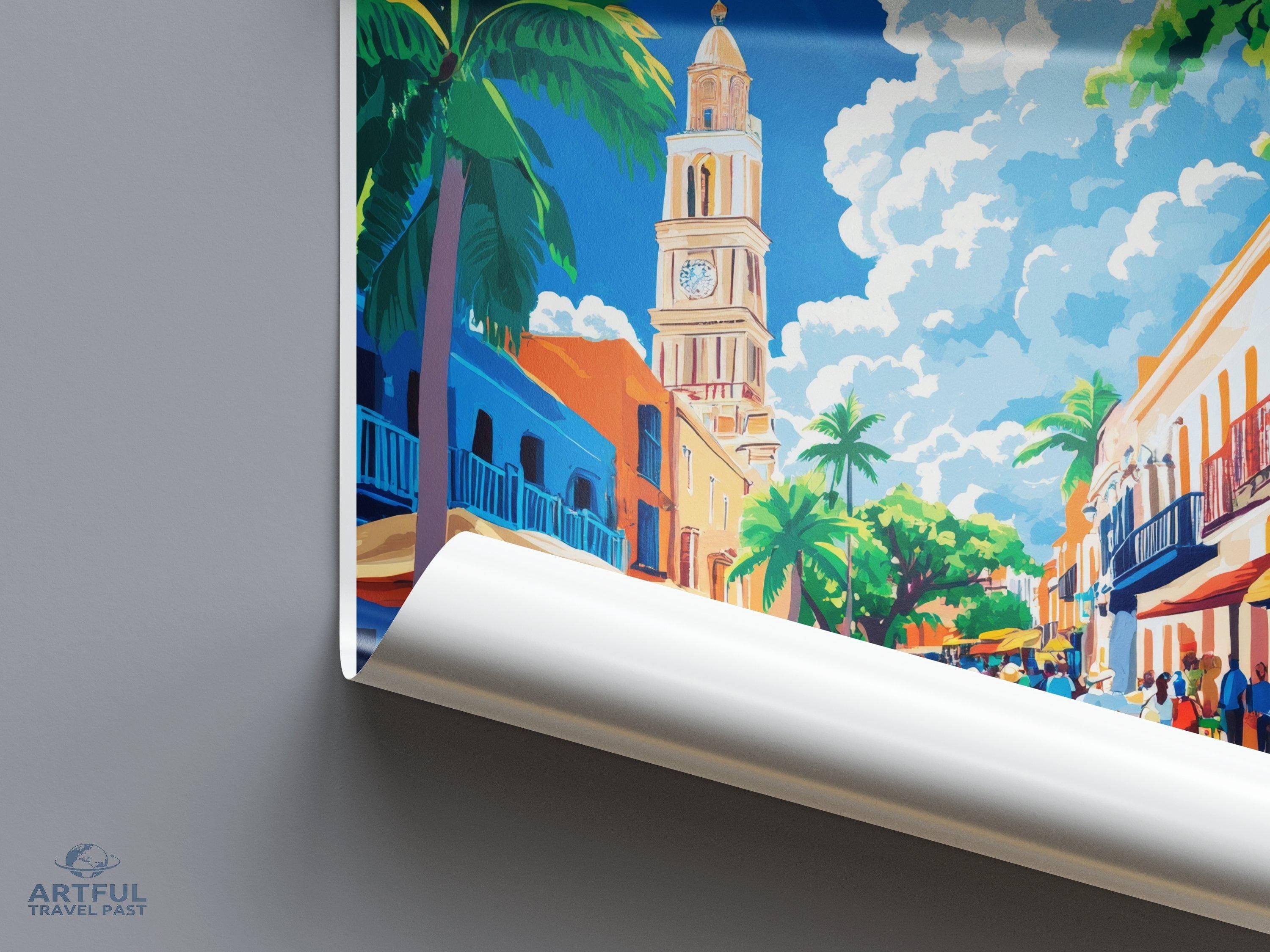 Santo Domingo Poster - Dominica Wall Art