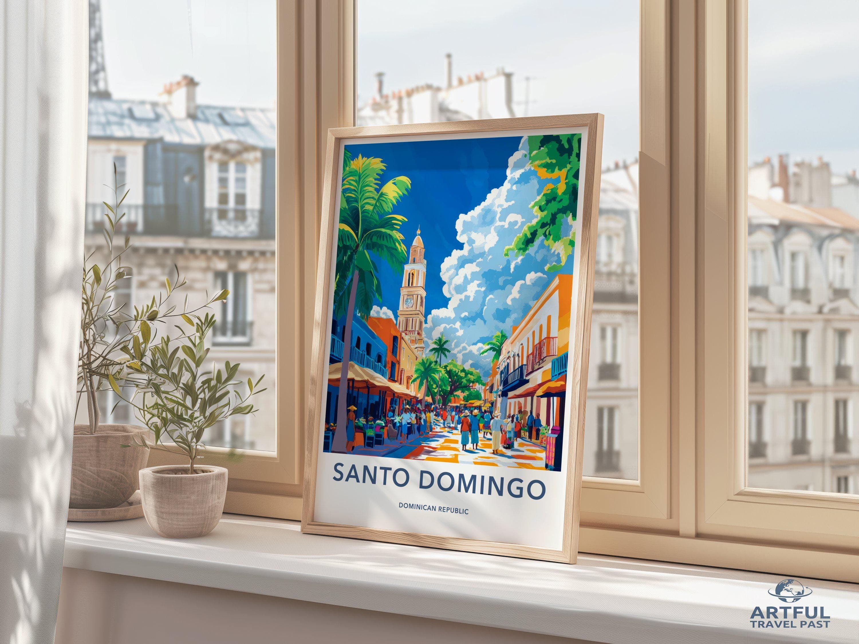 Santo Domingo Poster - Dominica Wall Art