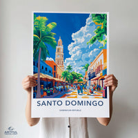 Santo Domingo Poster - Dominica Wall Art