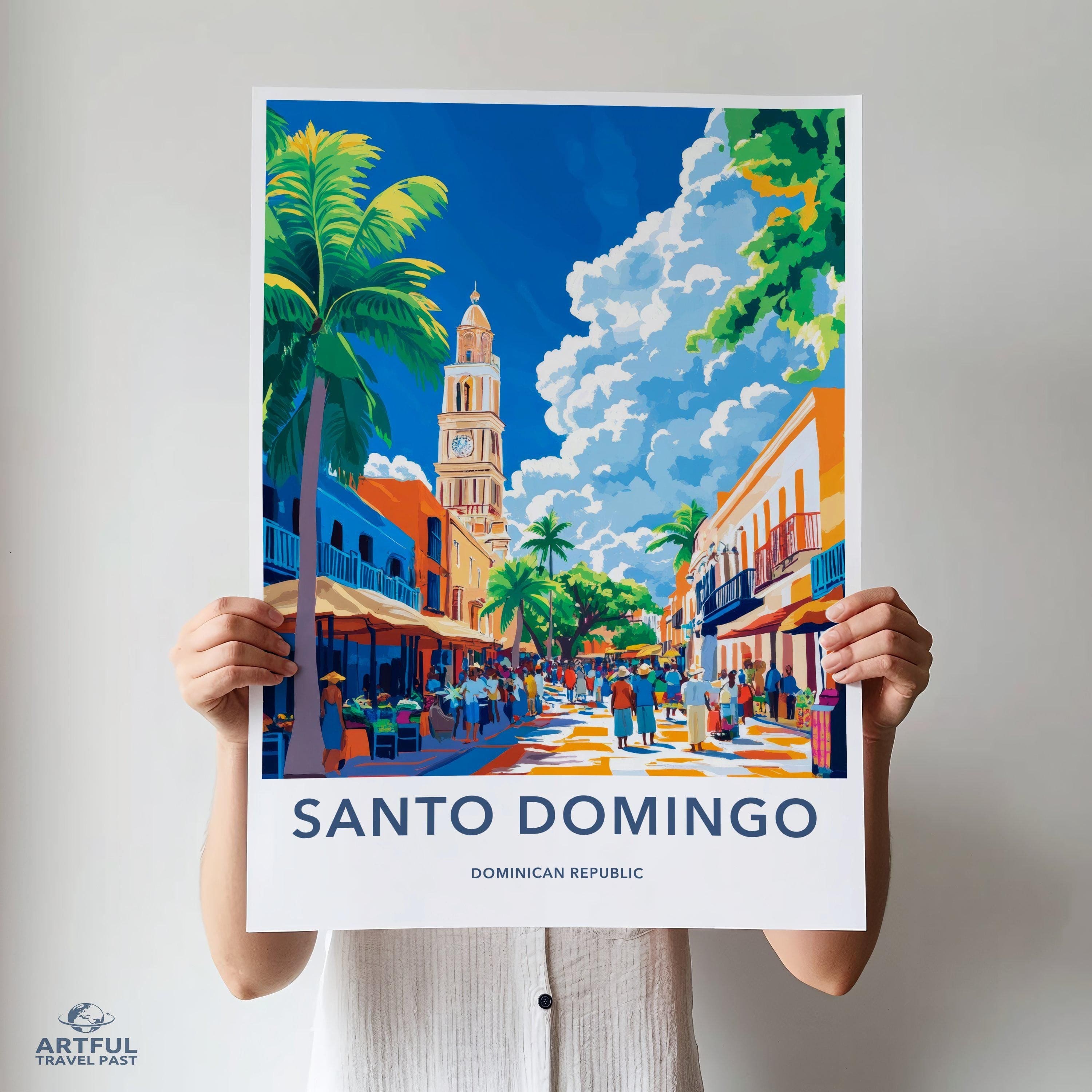 Santo Domingo Poster - Dominica Wall Art