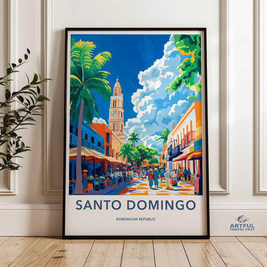 Santo Domingo Poster - Dominica Wall Art