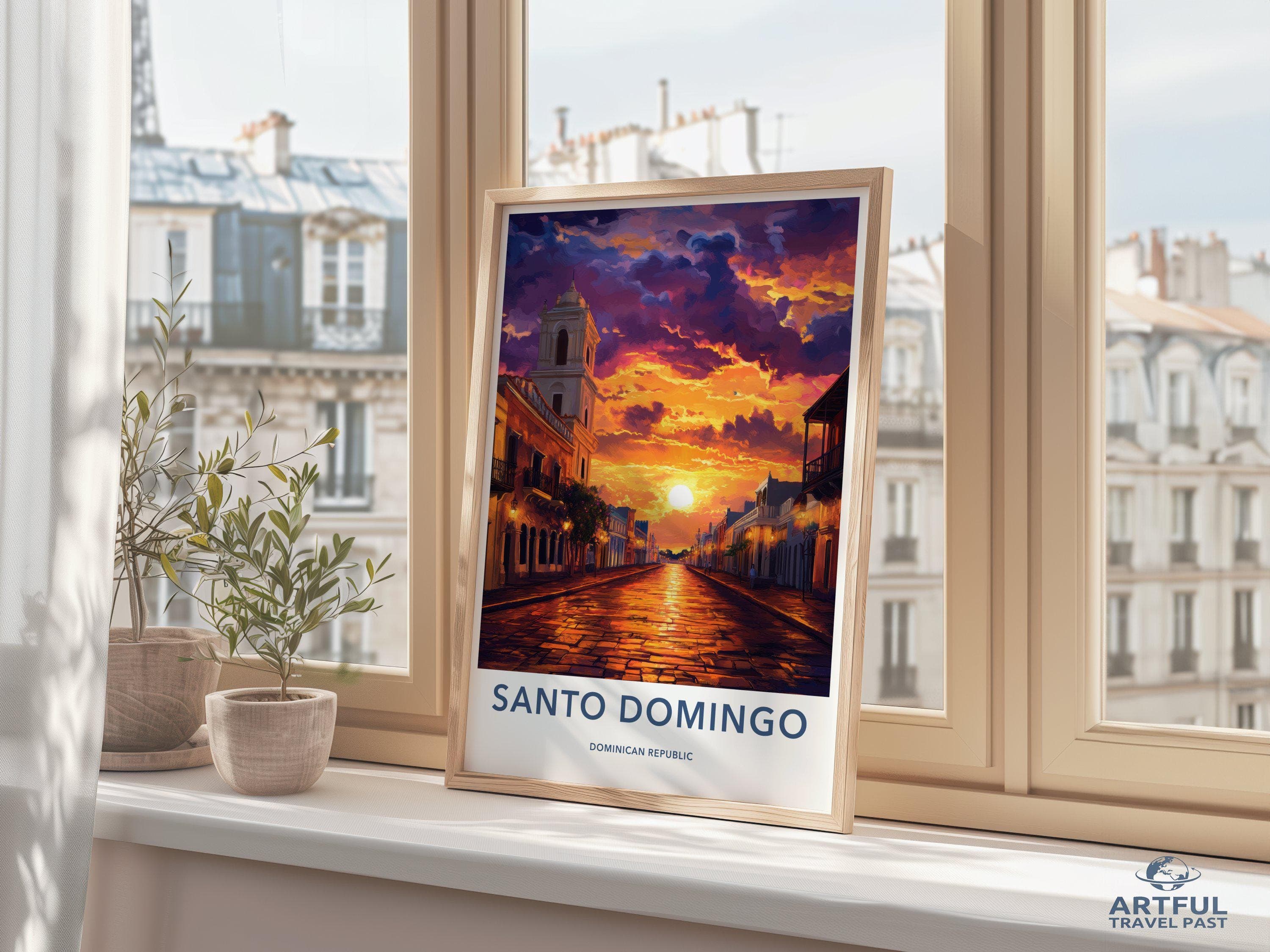 Santo Domingo Poster - Dominica Wall Art