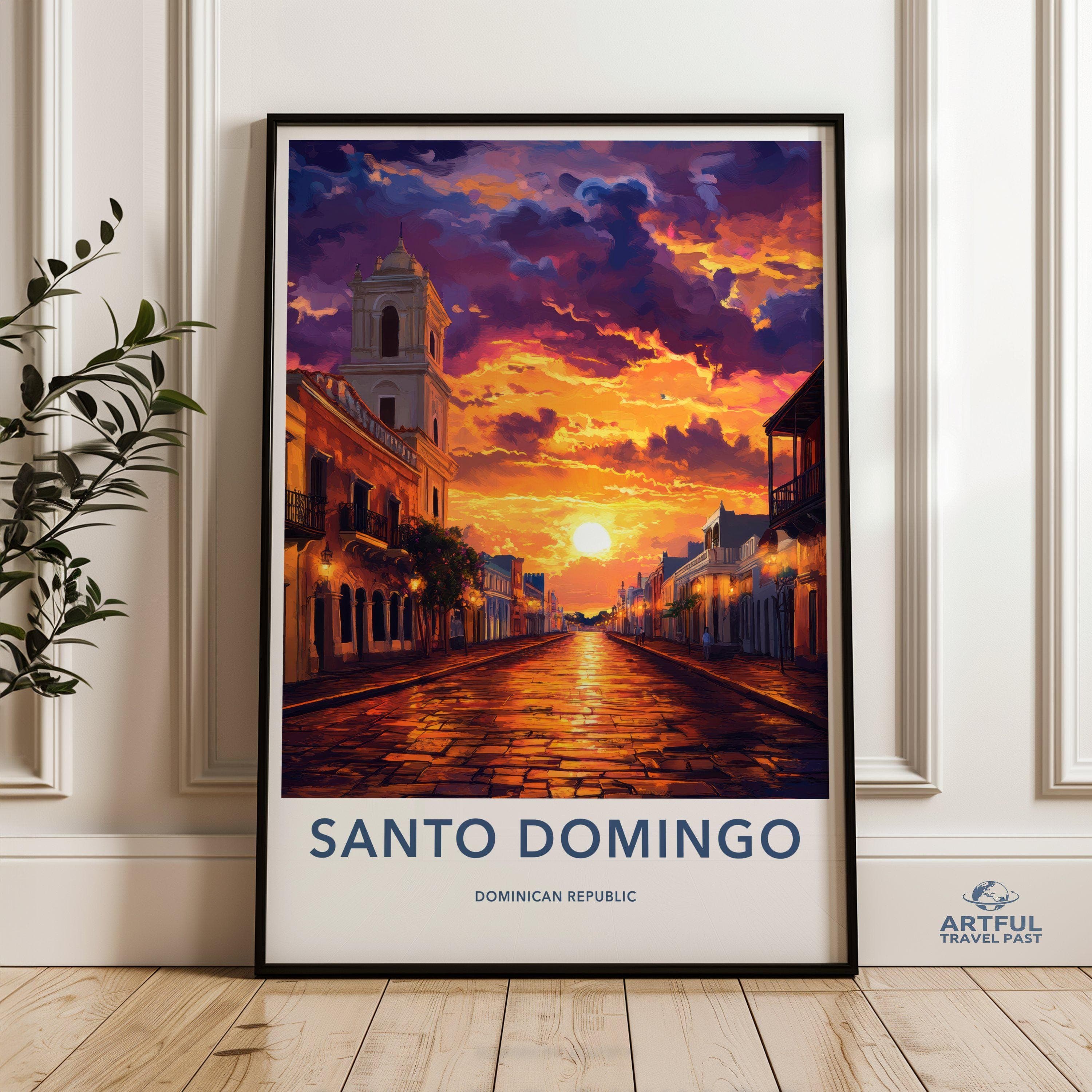 Santo Domingo Poster - Dominica Wall Art