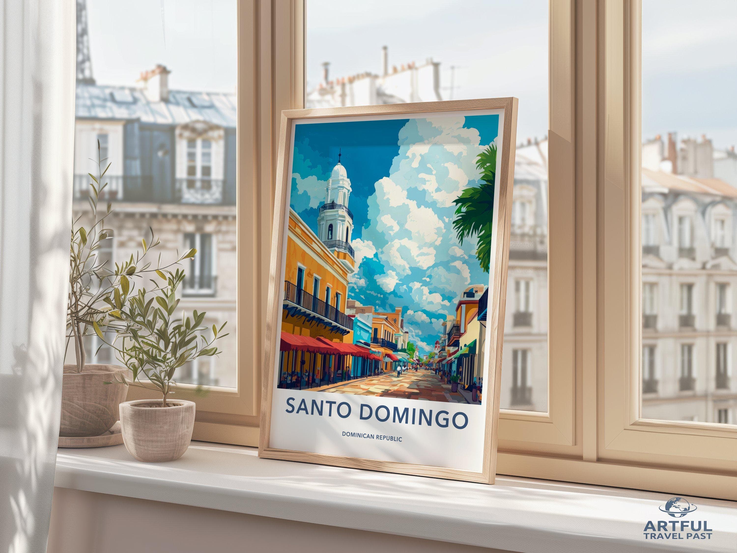 Santo Domingo Poster - Dominica Wall Art