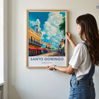 Santo Domingo Poster - Dominica Wall Art