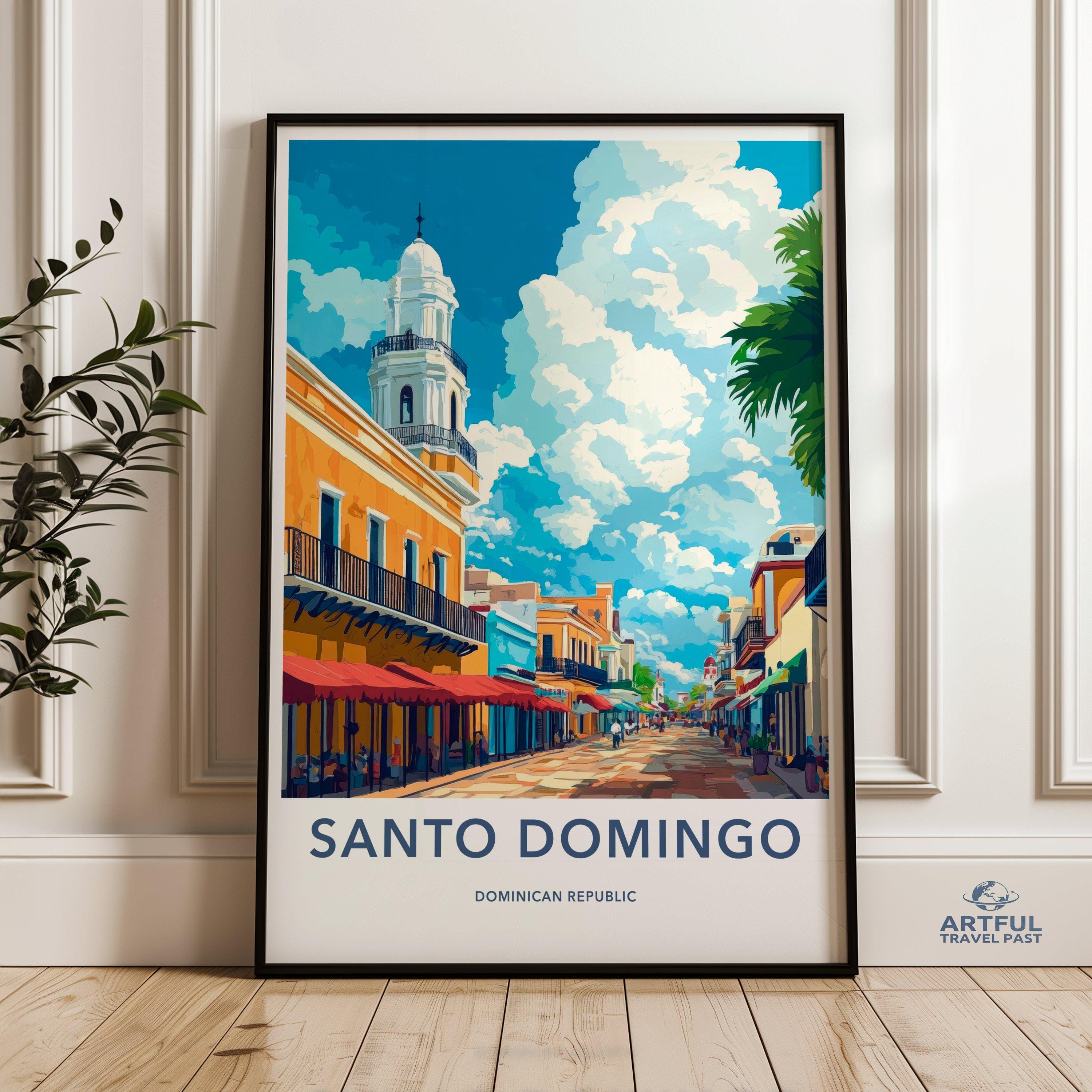 Santo Domingo Poster - Dominica Wall Art