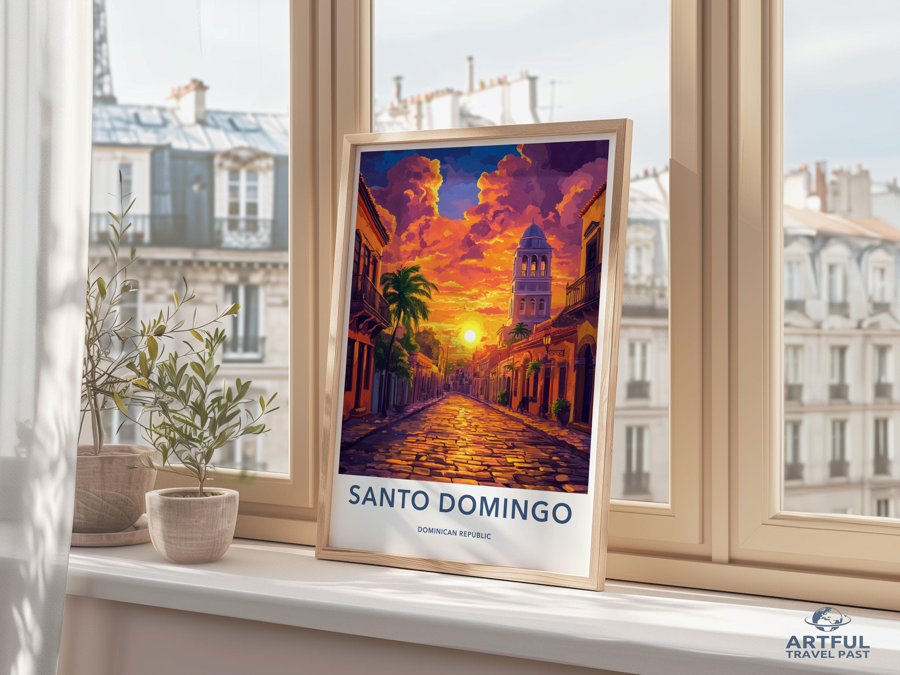 Santo Domingo Poster - Dominica Wall Art