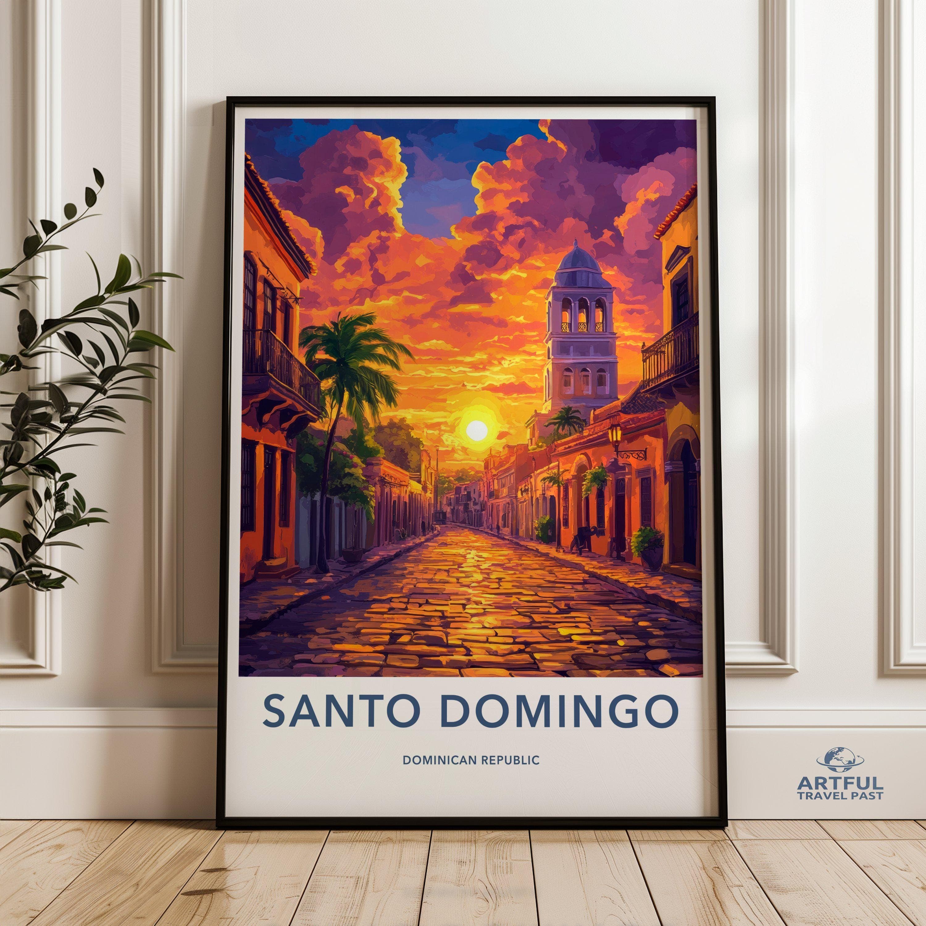 Santo Domingo Poster - Dominica Wall Art