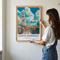 Santo Domingo Poster - Dominica Wall Art