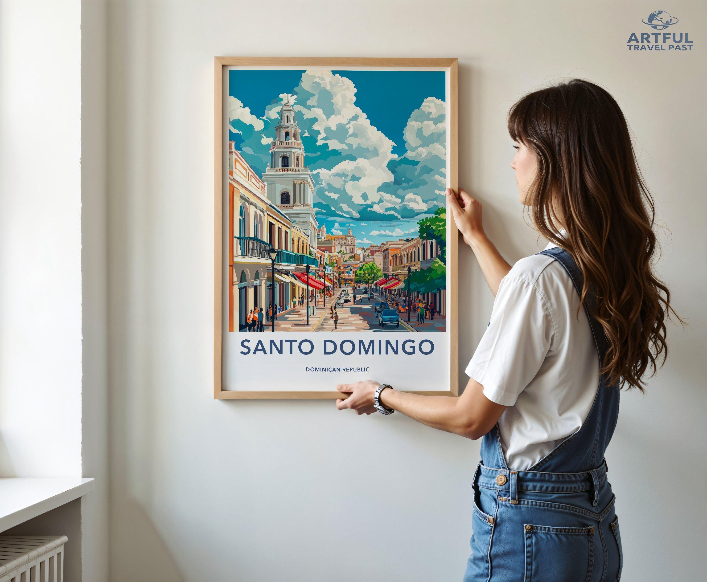 Santo Domingo Poster - Dominica Wall Art
