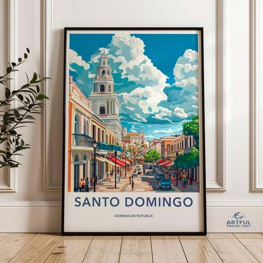 Santo Domingo Poster - Dominica Wall Art