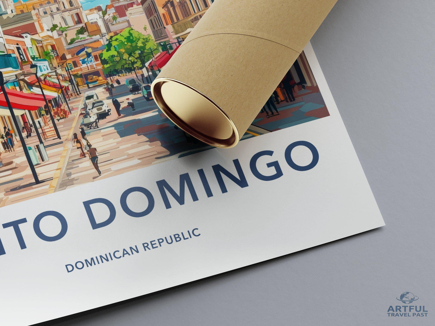 Santo Domingo Poster | Dominican Republic Art | Caribbean Decor