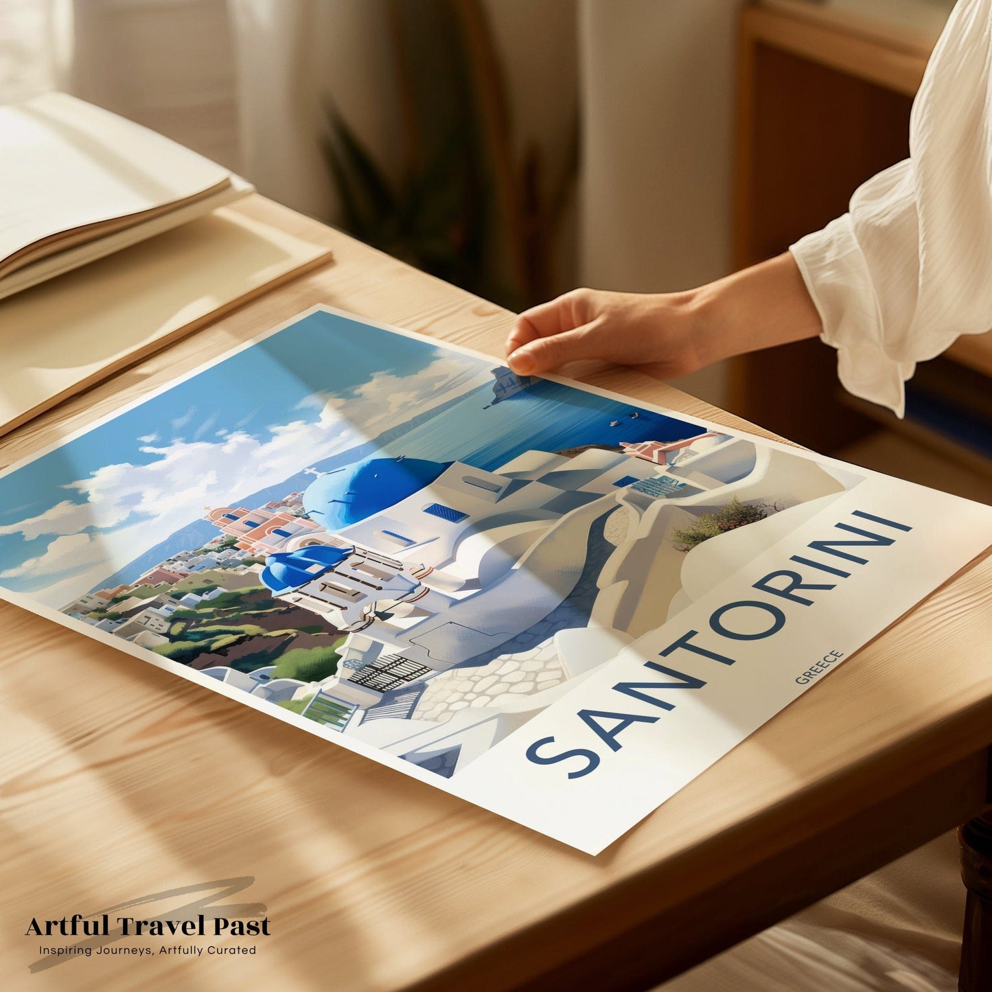 Santorini Poster - Greece Wall Art