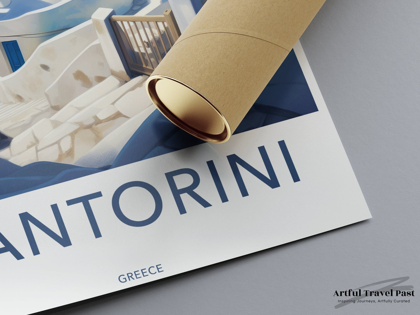 Santorini Poster - Greece Wall Art