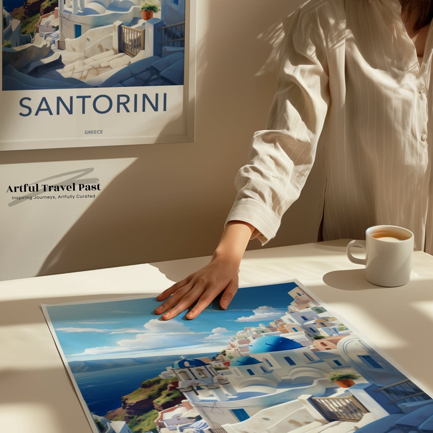 Santorini Poster - Greece Wall Art