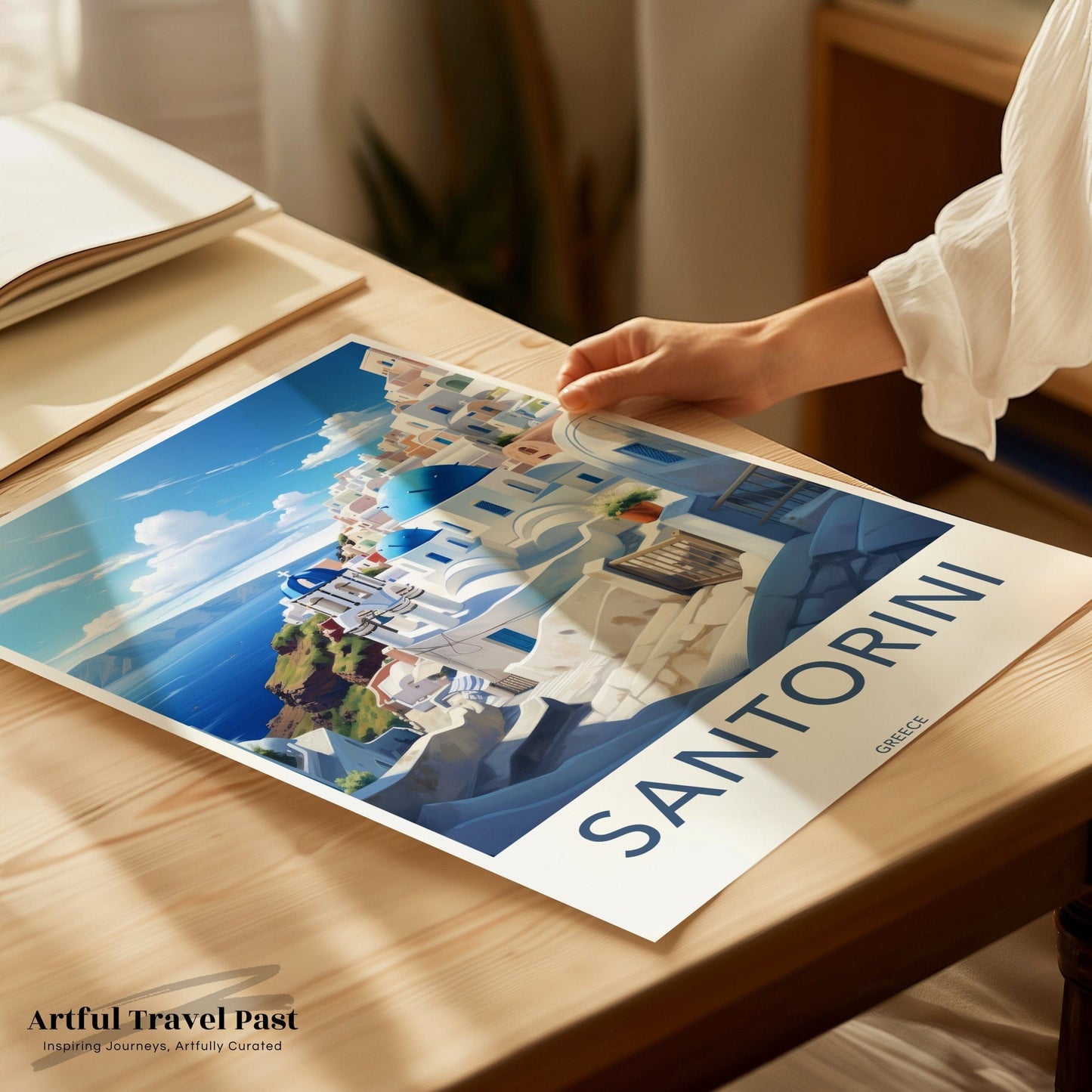 Santorini Poster - Greece Wall Art